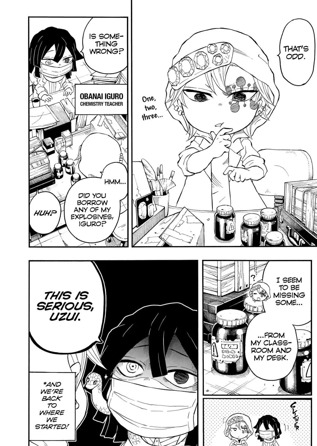 Read Demon Slayer: Kimetsu Academy chapter 23 image 30 on Lezhin