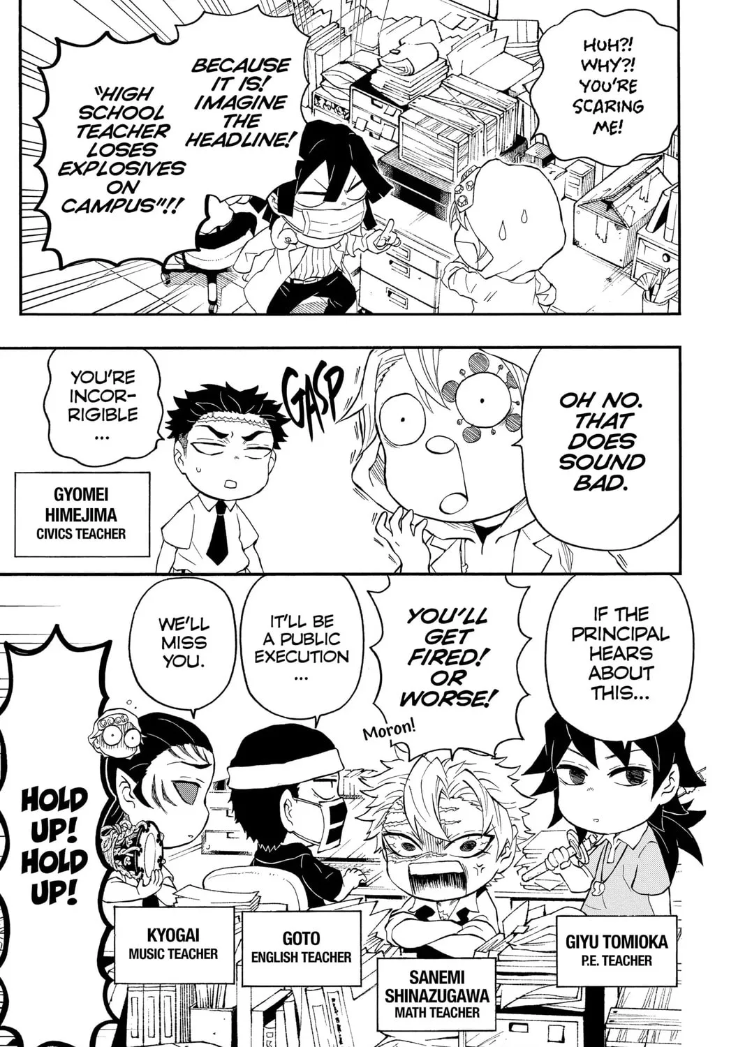 Read Demon Slayer: Kimetsu Academy chapter 23 image 32 on Lezhin