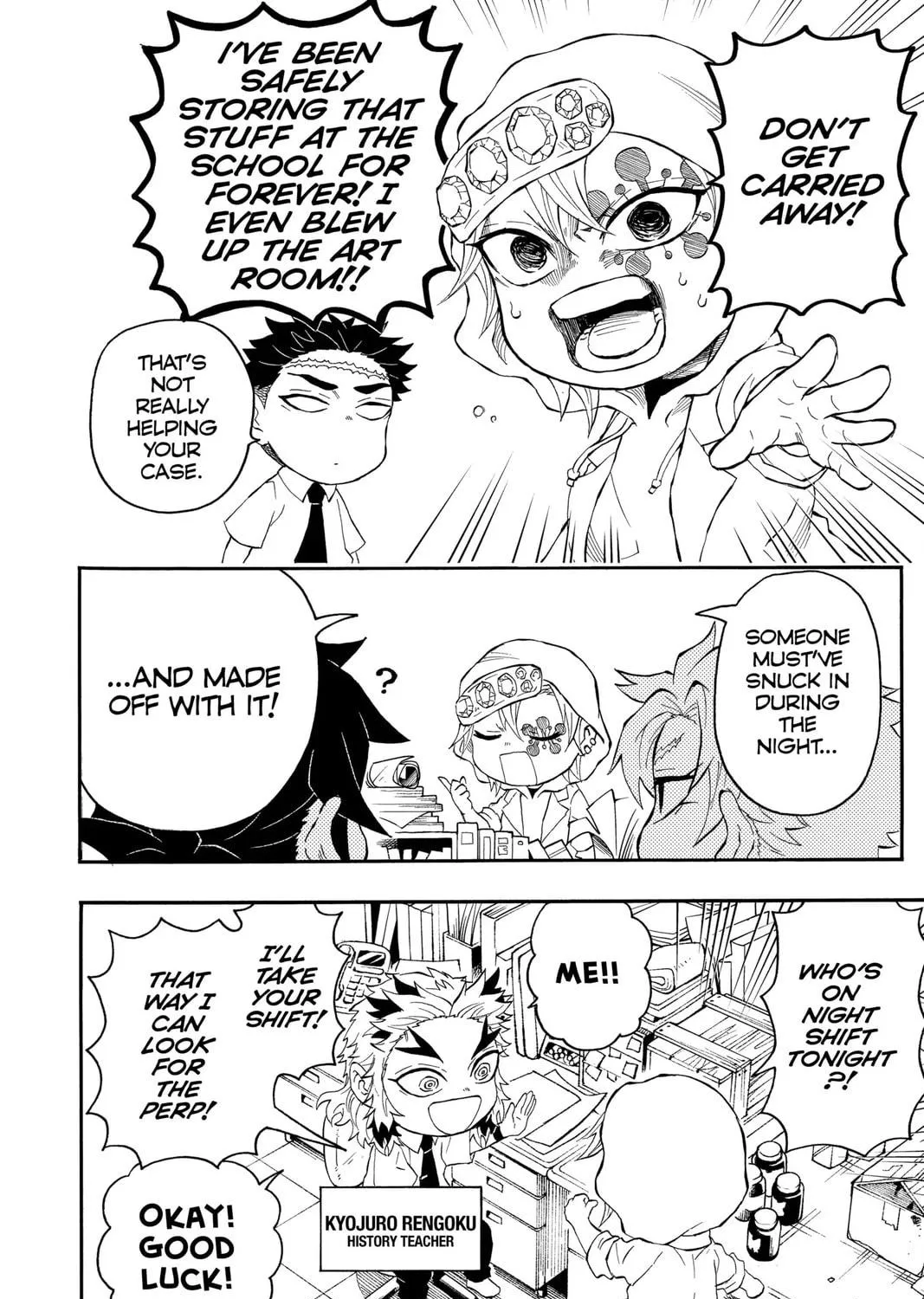 Read Demon Slayer: Kimetsu Academy chapter 23 image 34 on Lezhin