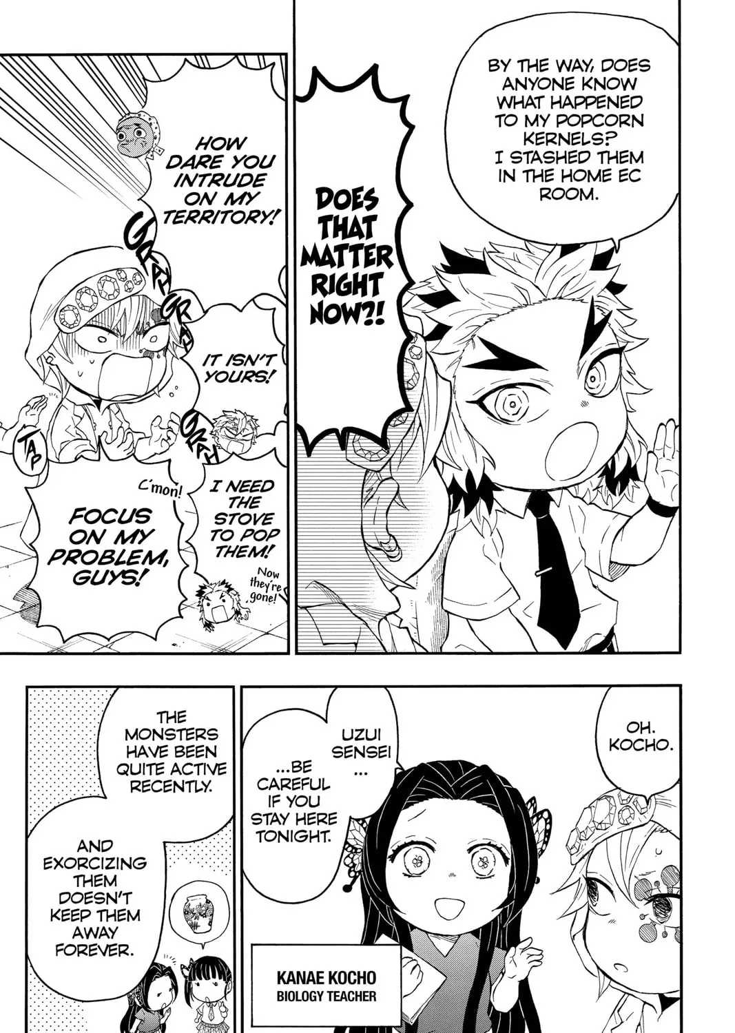 Read Demon Slayer: Kimetsu Academy chapter 23 image 36 on Lezhin