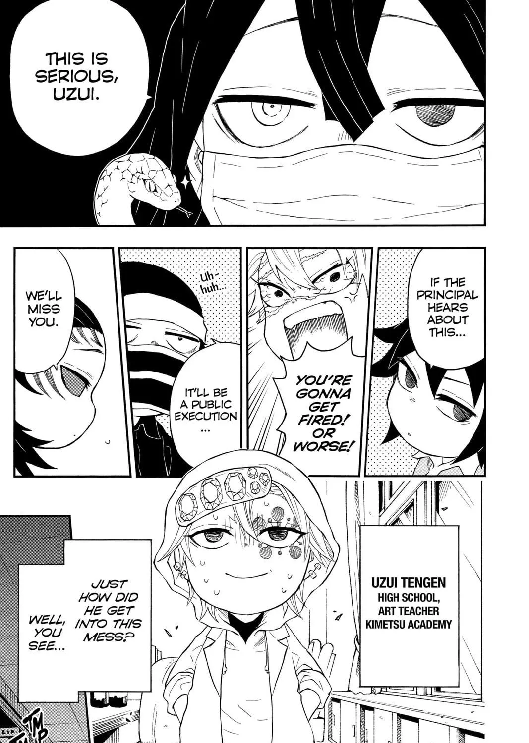 Read Demon Slayer: Kimetsu Academy chapter 23 image 4 on Lezhin