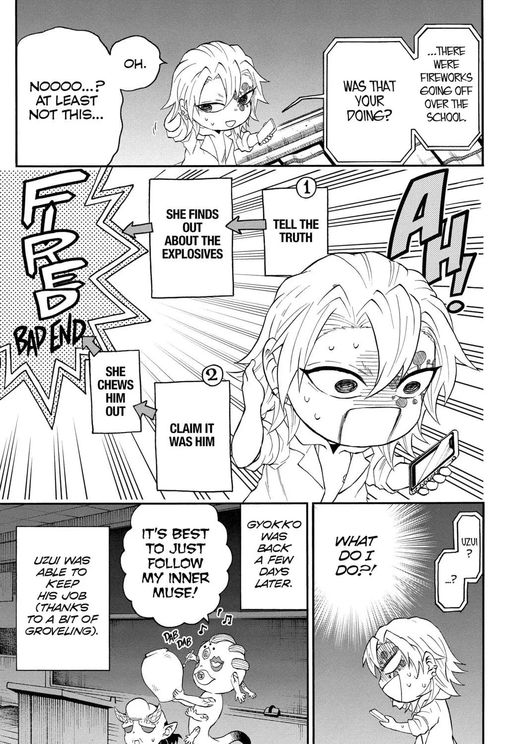 Read Demon Slayer: Kimetsu Academy chapter 23 image 57 on Lezhin