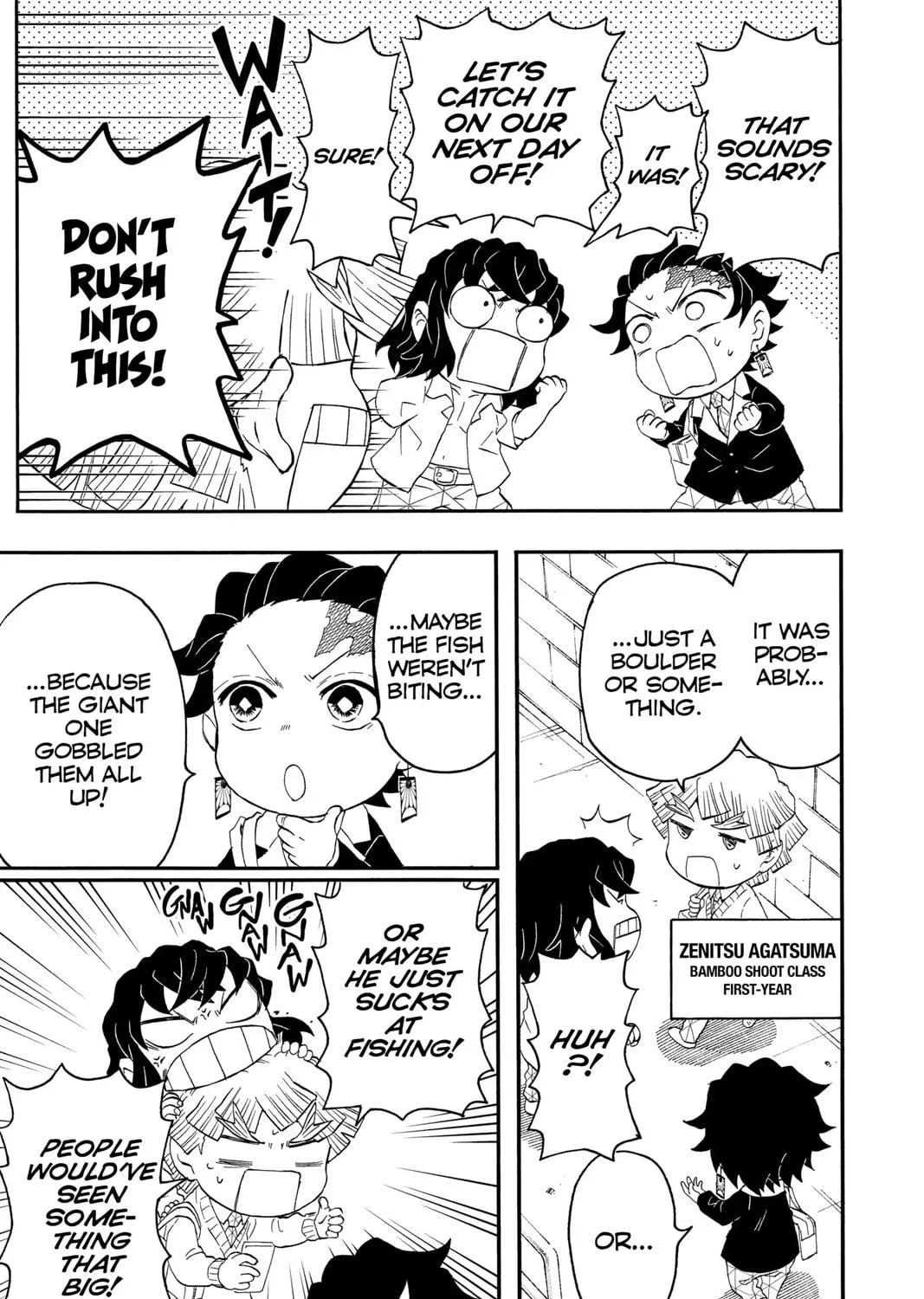 Read Demon Slayer: Kimetsu Academy chapter 24 image 8 on Lezhin
