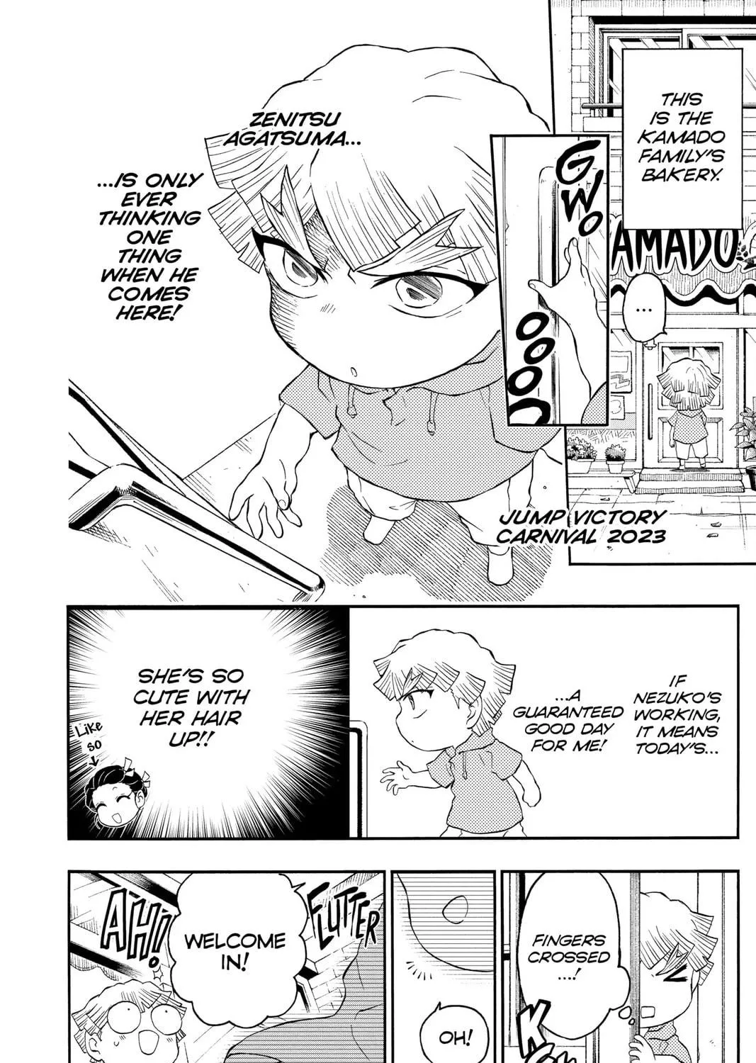 Read Demon Slayer: Kimetsu Academy chapter 25.5 image 8 on Lezhin