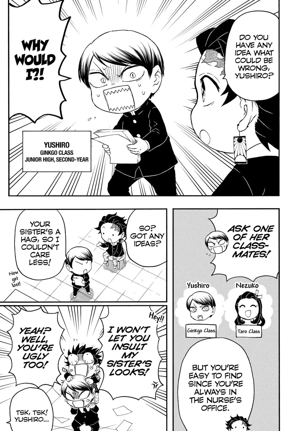 Read Demon Slayer: Kimetsu Academy chapter 25 image 12 on Lezhin