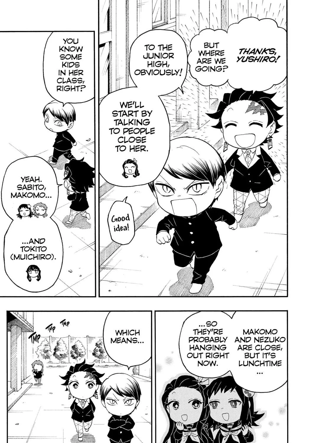 Read Demon Slayer: Kimetsu Academy chapter 25 image 16 on Lezhin