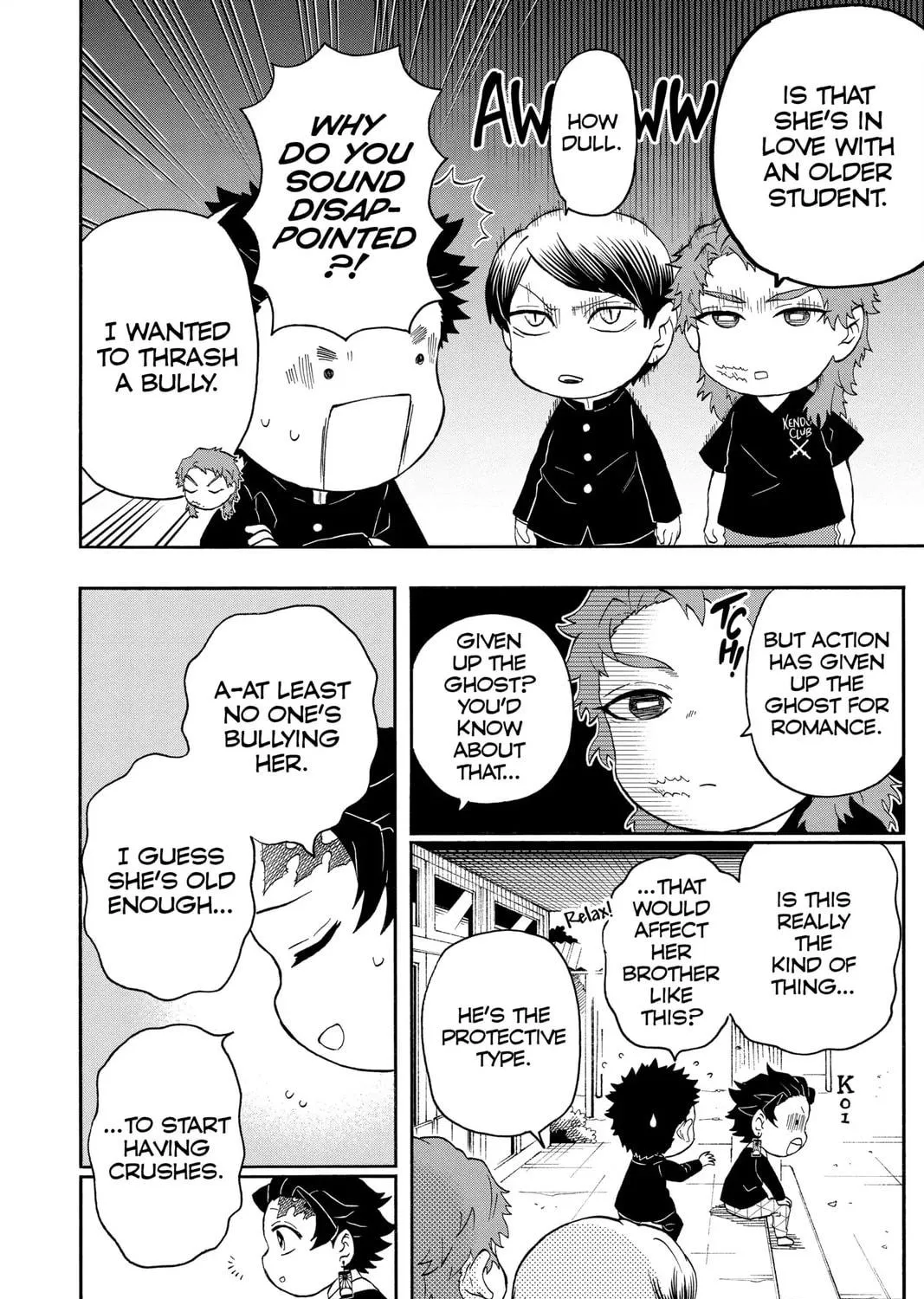Read Demon Slayer: Kimetsu Academy chapter 25 image 34 on Lezhin