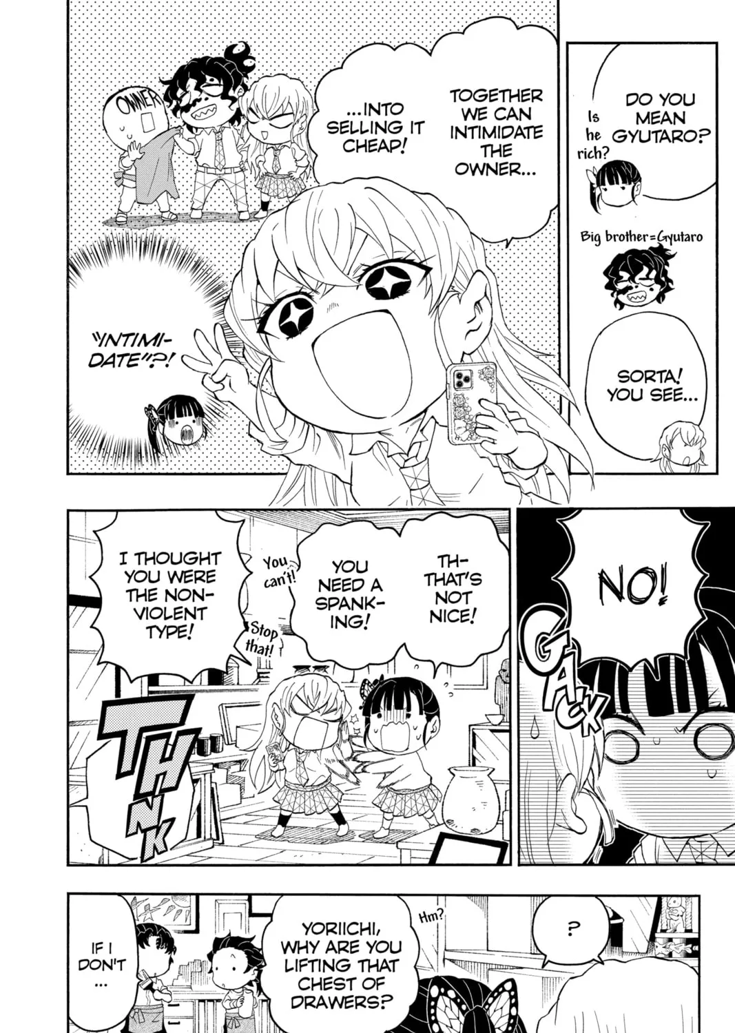 Read Demon Slayer: Kimetsu Academy chapter 26 image 14 on Lezhin
