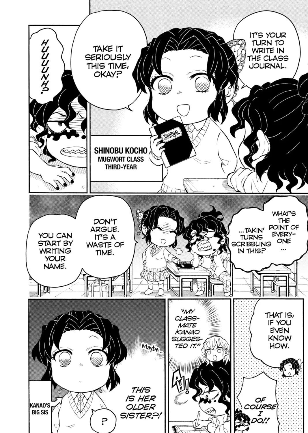 Read Demon Slayer: Kimetsu Academy chapter 26 image 26 on Lezhin