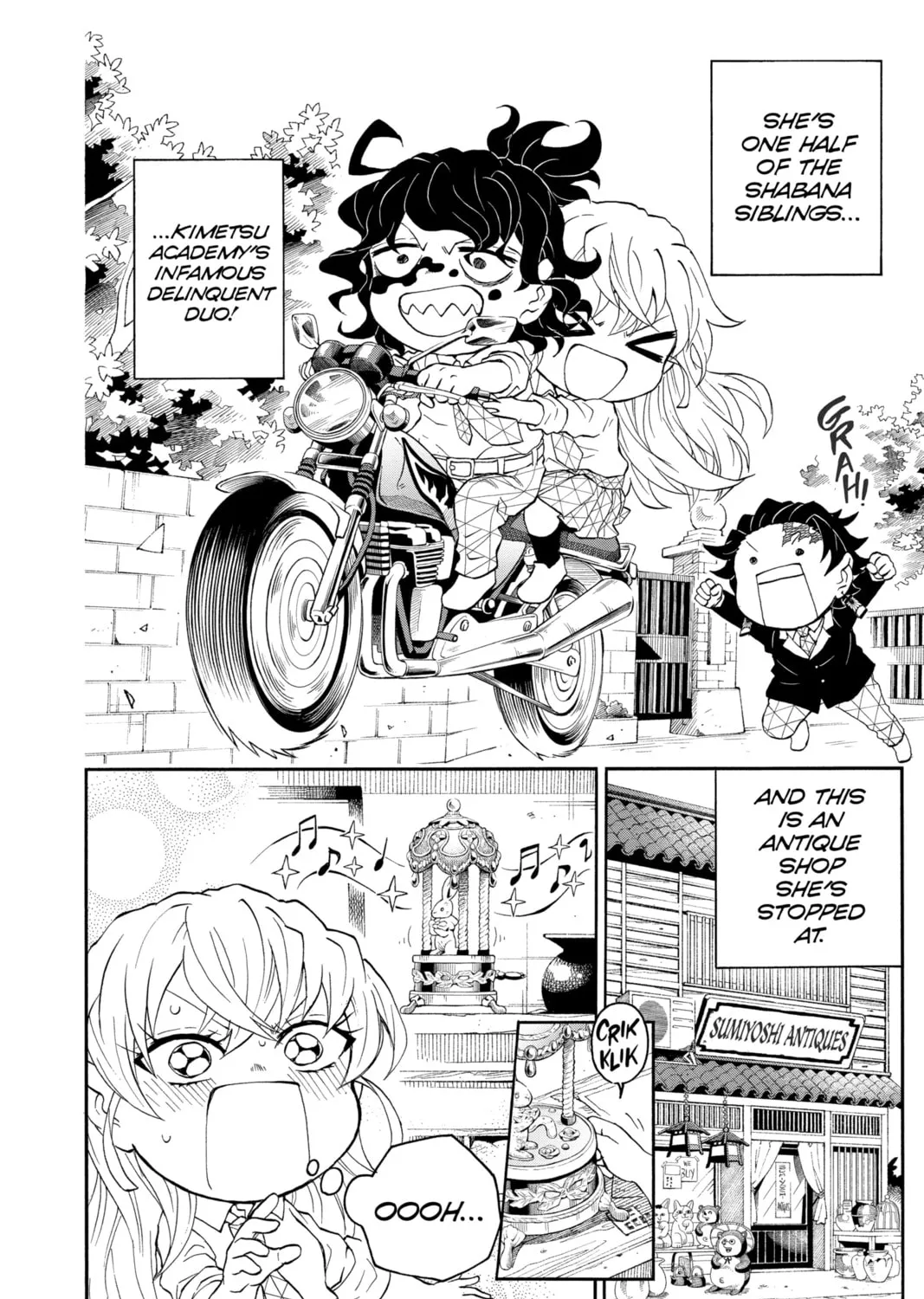 Read Demon Slayer: Kimetsu Academy chapter 26 image 6 on Lezhin
