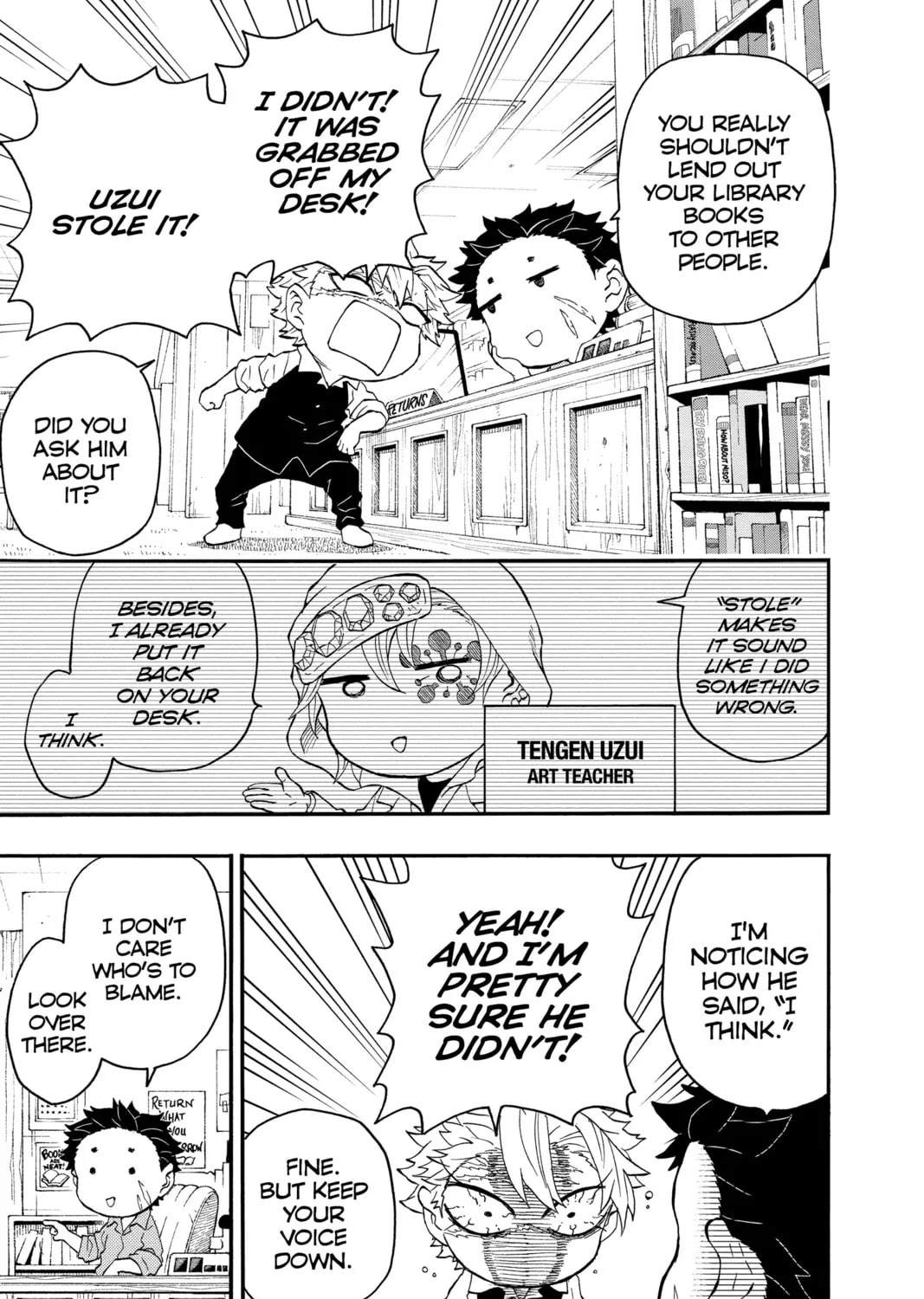 Read Demon Slayer: Kimetsu Academy chapter 27 image 20 on Lezhin