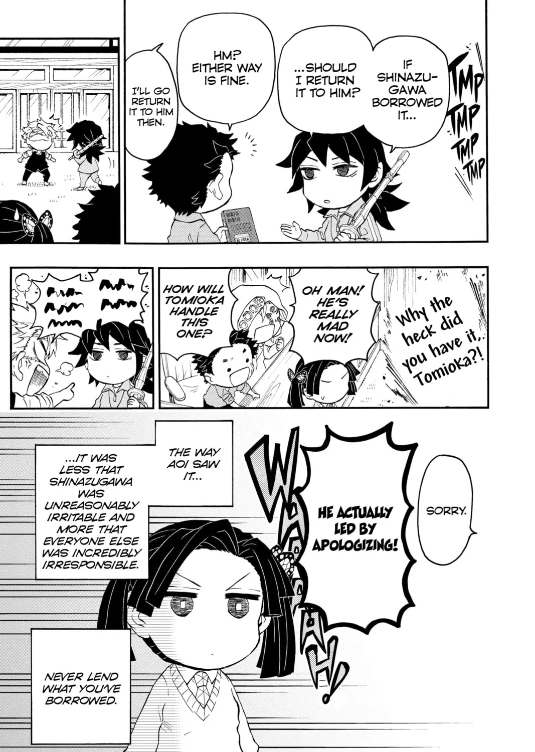 Read Demon Slayer: Kimetsu Academy chapter 27 image 36 on Lezhin
