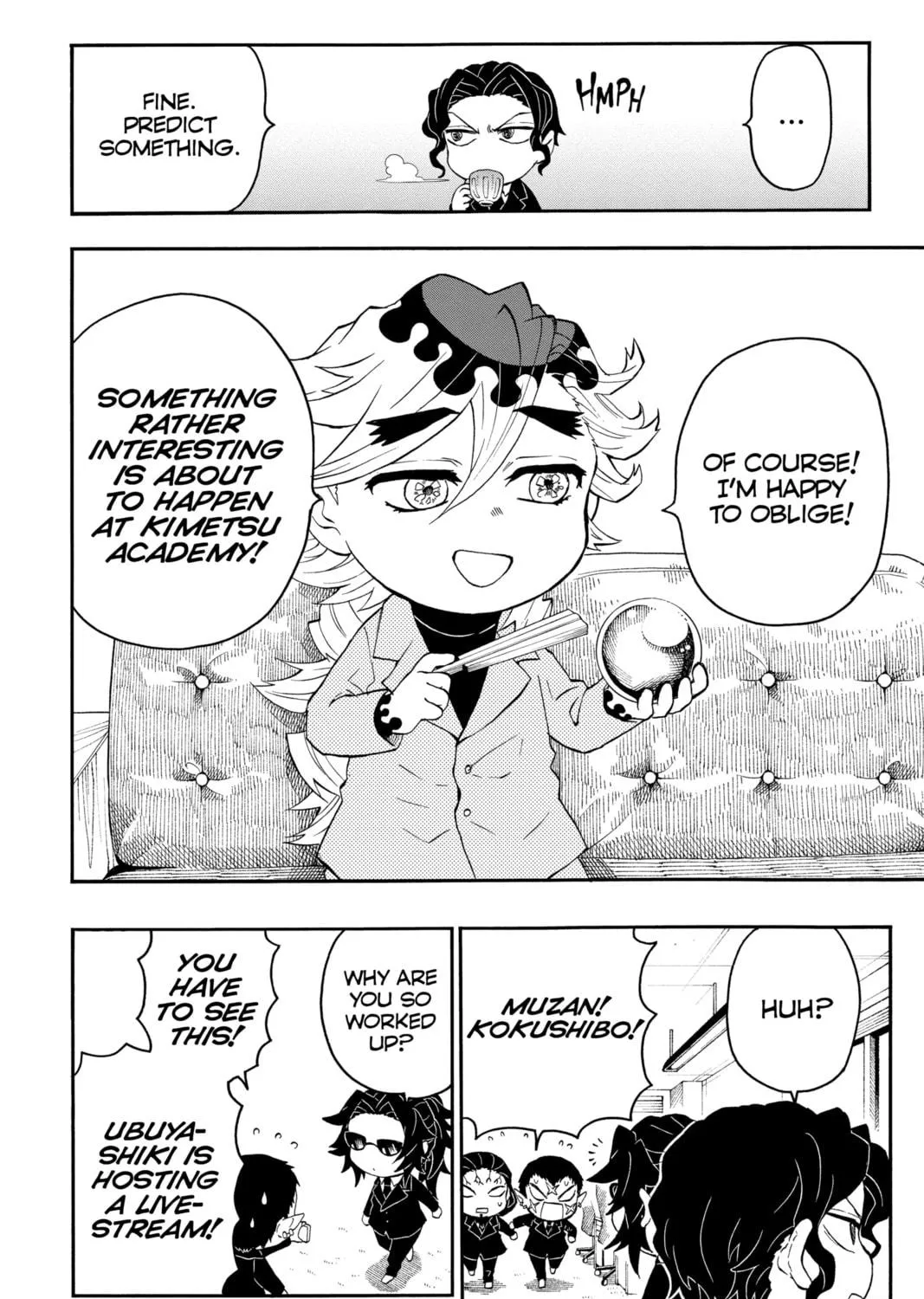 Read Demon Slayer: Kimetsu Academy chapter 28 image 10 on Lezhin
