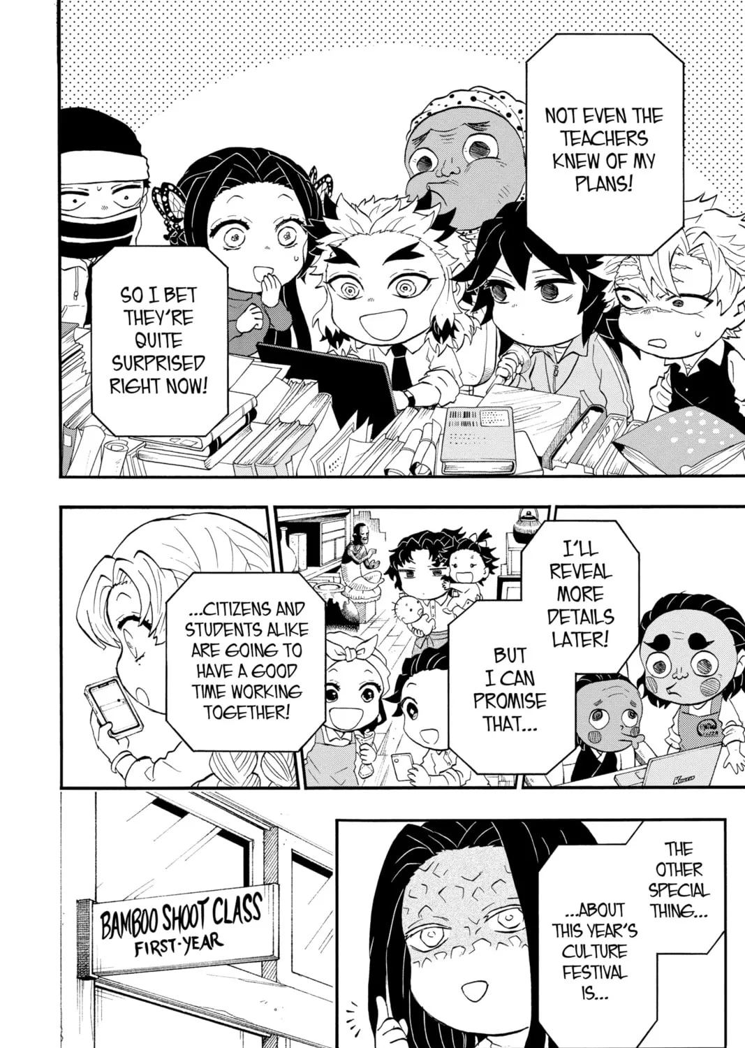 Read Demon Slayer: Kimetsu Academy chapter 28 image 14 on Lezhin