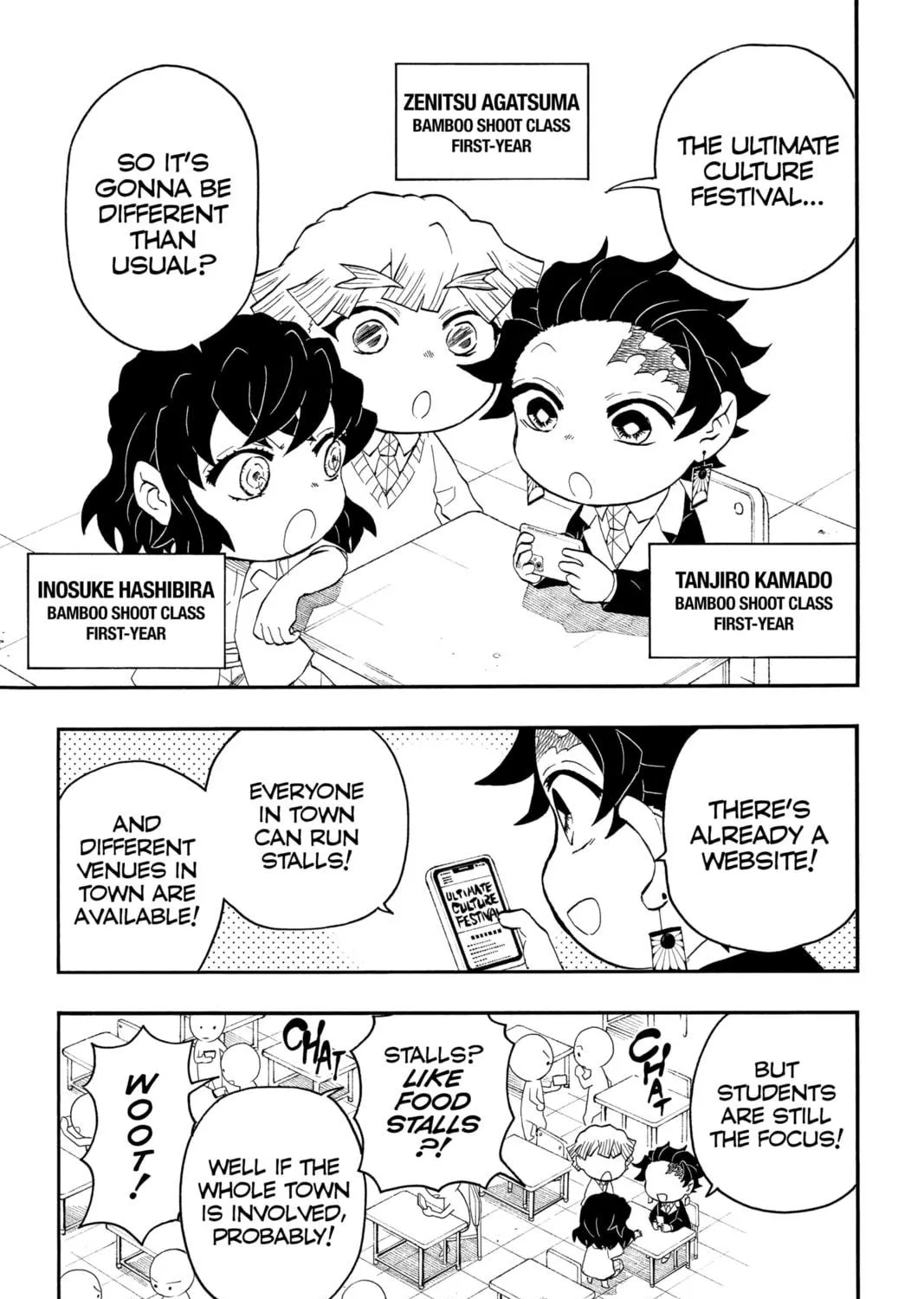 Read Demon Slayer: Kimetsu Academy chapter 28 image 16 on Lezhin