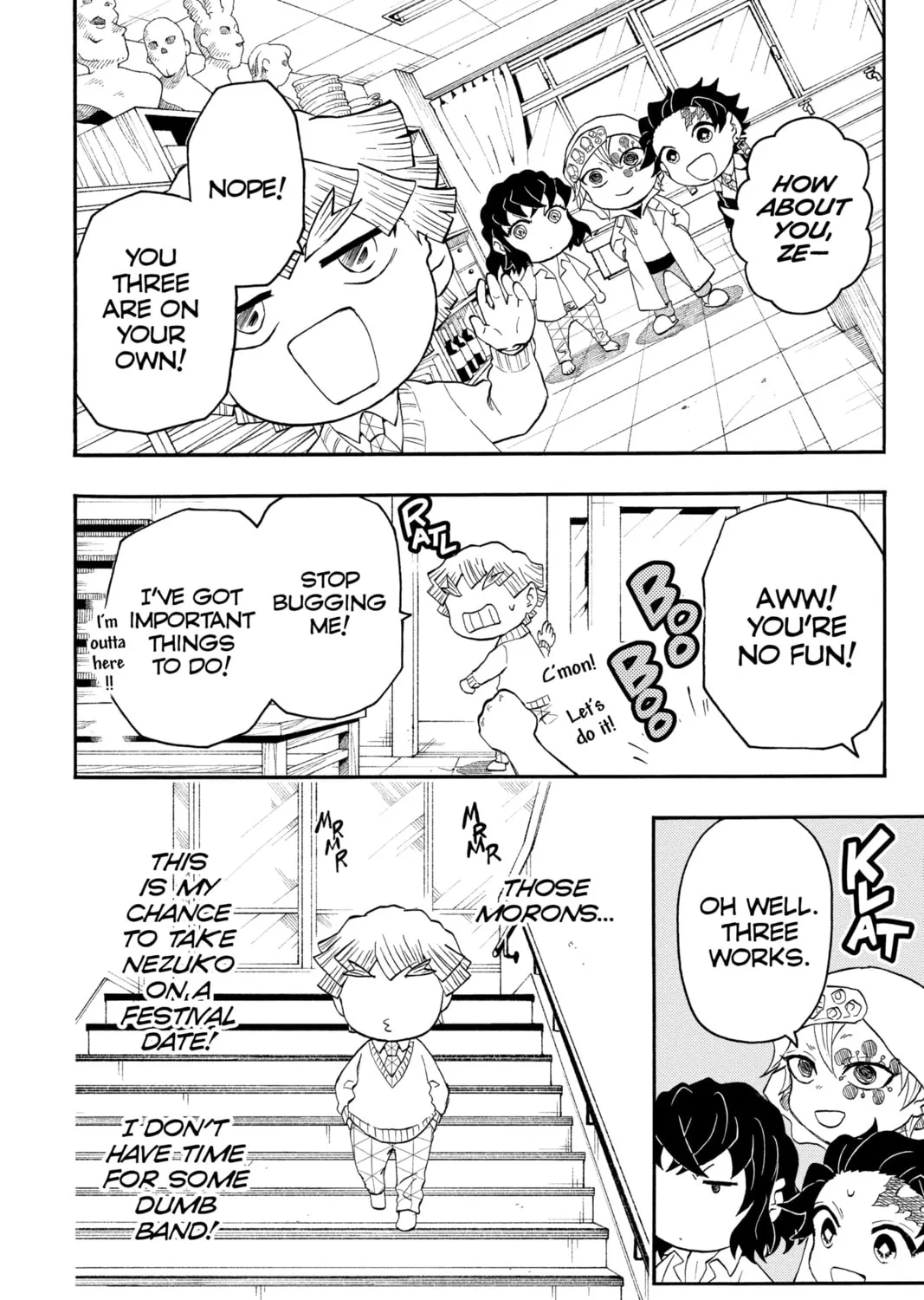 Read Demon Slayer: Kimetsu Academy chapter 28 image 30 on Lezhin