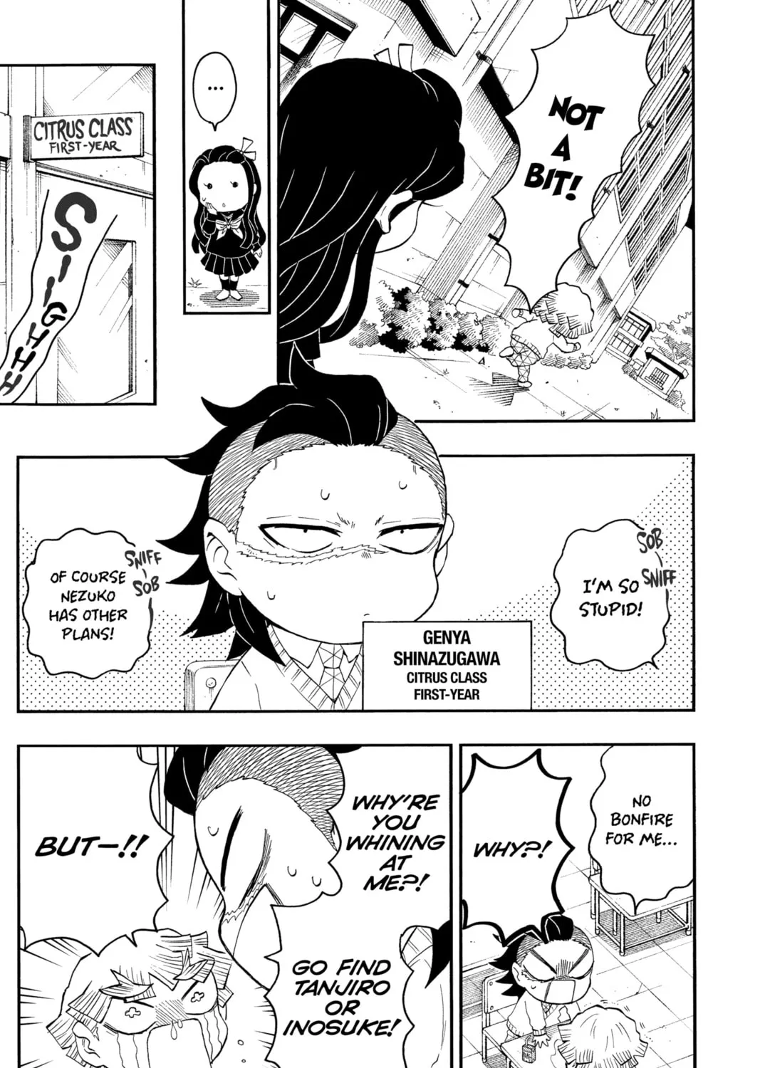 Read Demon Slayer: Kimetsu Academy chapter 28 image 36 on Lezhin