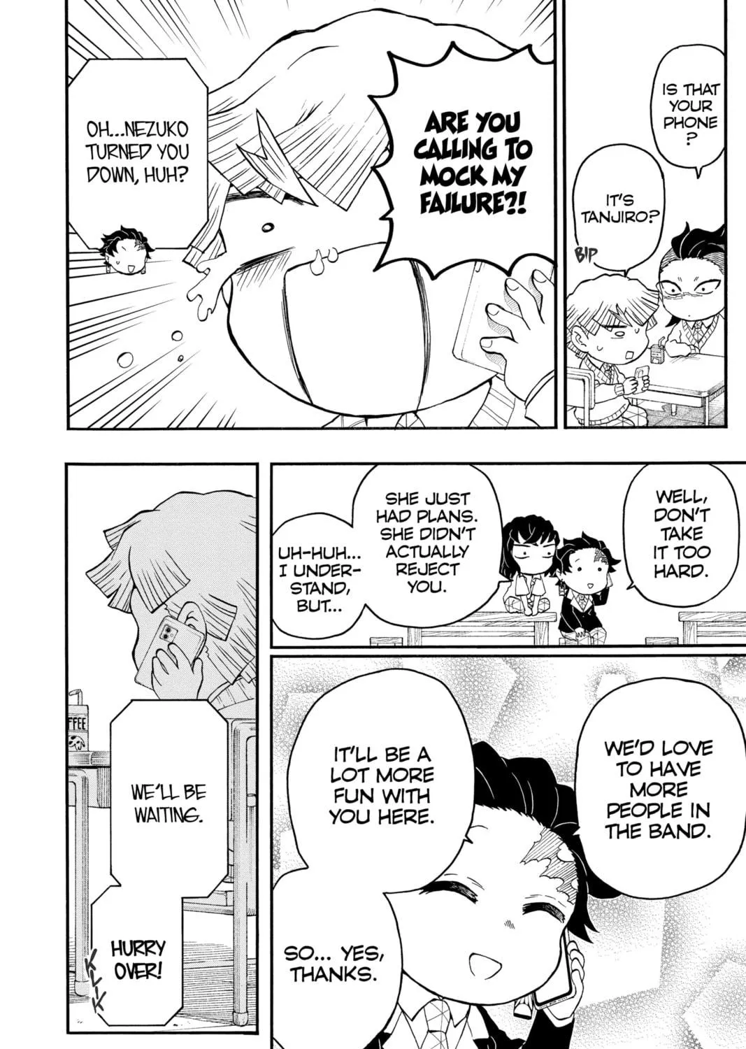 Read Demon Slayer: Kimetsu Academy chapter 28 image 46 on Lezhin