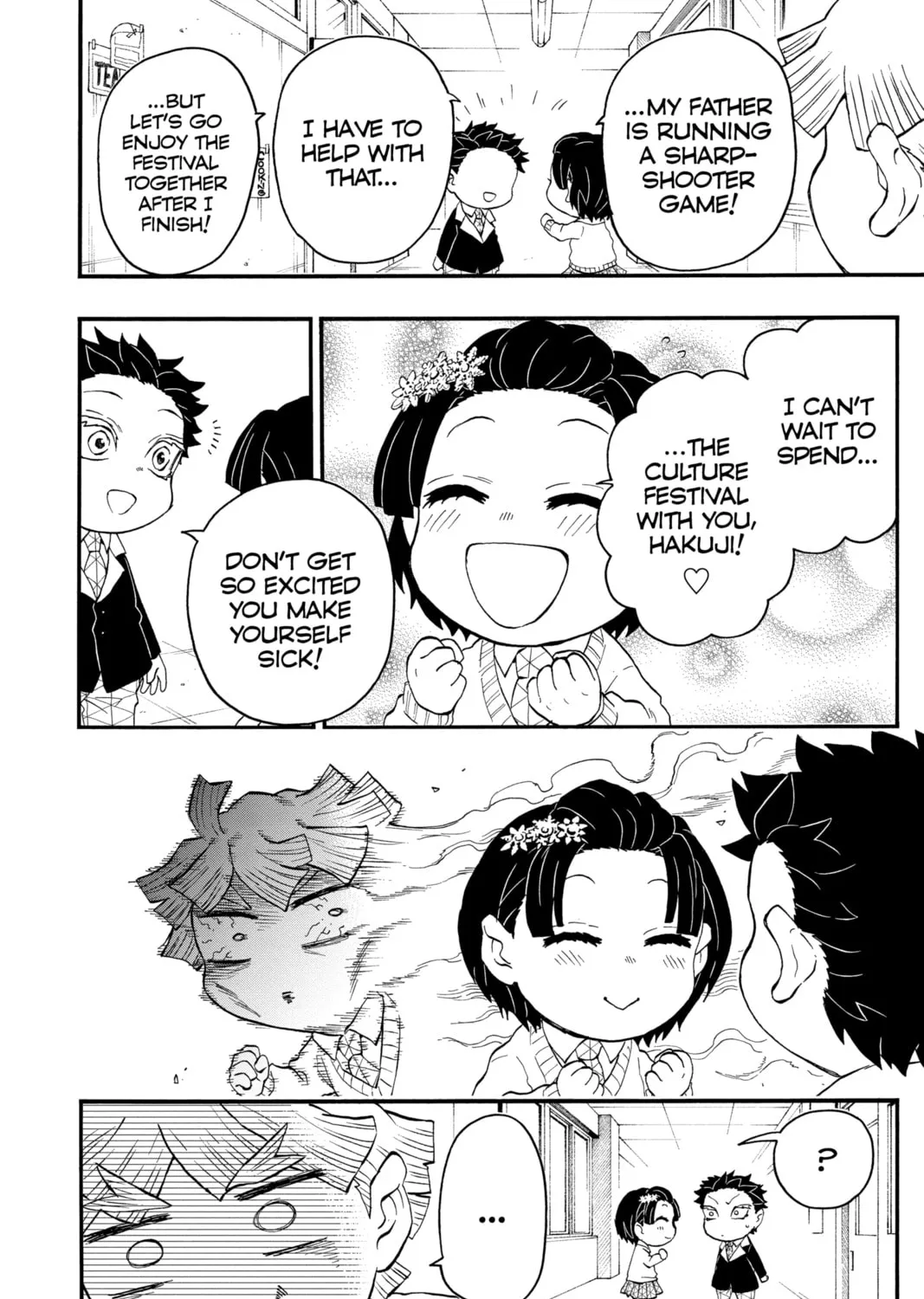 Read Demon Slayer: Kimetsu Academy chapter 28 image 50 on Lezhin