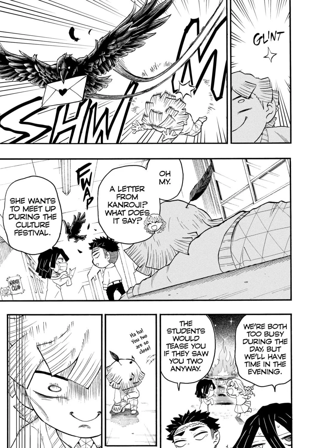 Read Demon Slayer: Kimetsu Academy chapter 28 image 52 on Lezhin