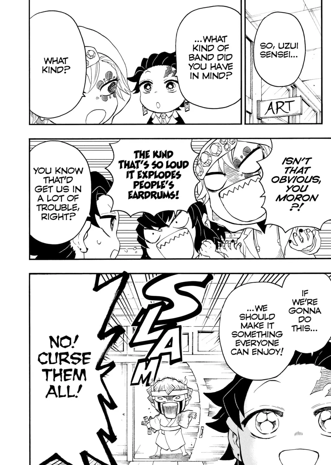 Read Demon Slayer: Kimetsu Academy chapter 28 image 54 on Lezhin