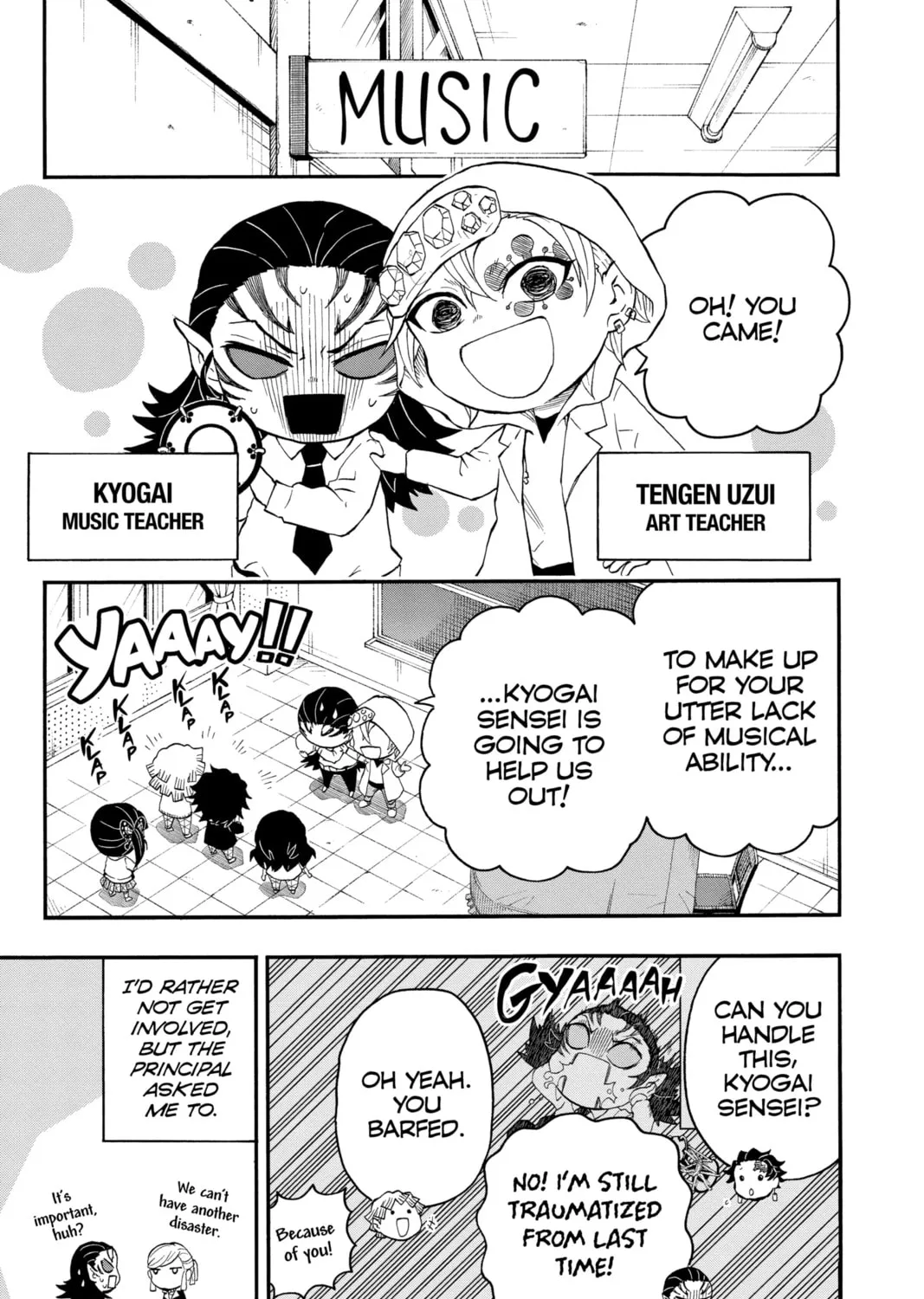 Read Demon Slayer: Kimetsu Academy chapter 29 image 12 on Lezhin