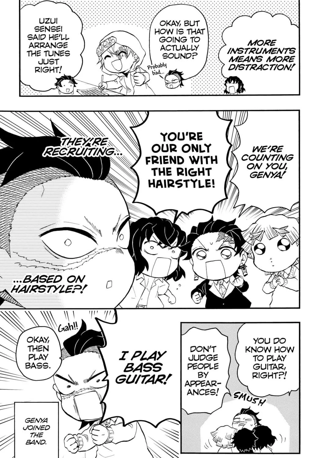 Read Demon Slayer: Kimetsu Academy chapter 29 image 8 on Lezhin