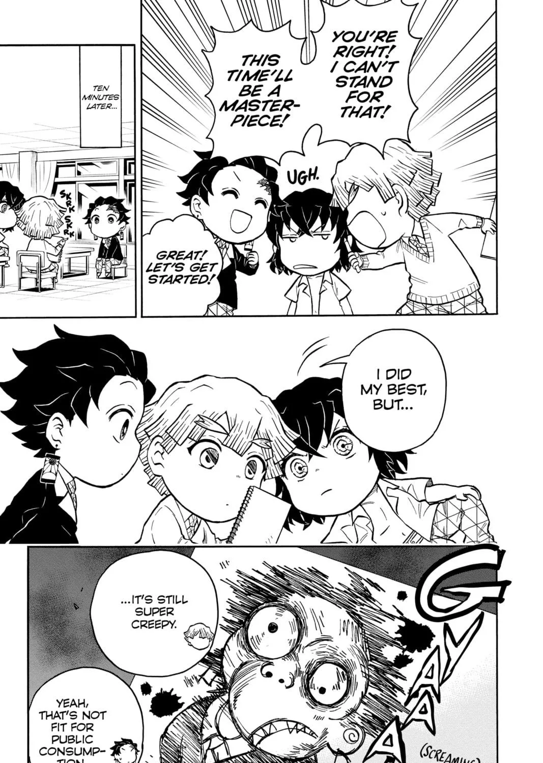 Read Demon Slayer: Kimetsu Academy chapter 3 image 16 on Lezhin