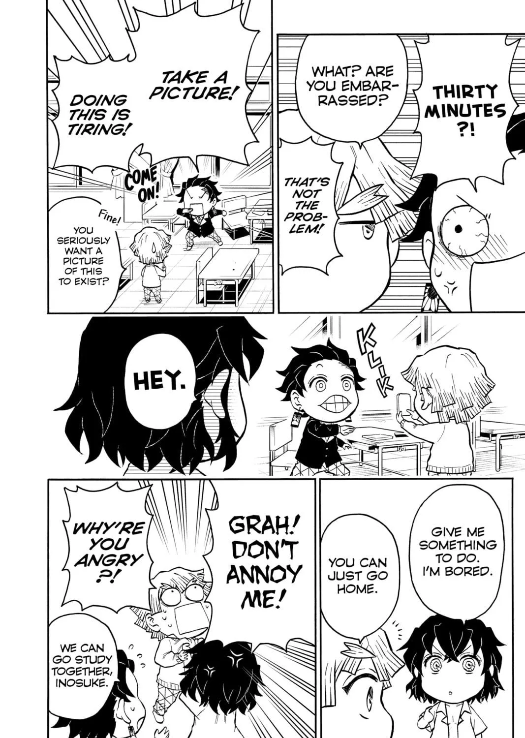 Read Demon Slayer: Kimetsu Academy chapter 3 image 22 on Lezhin