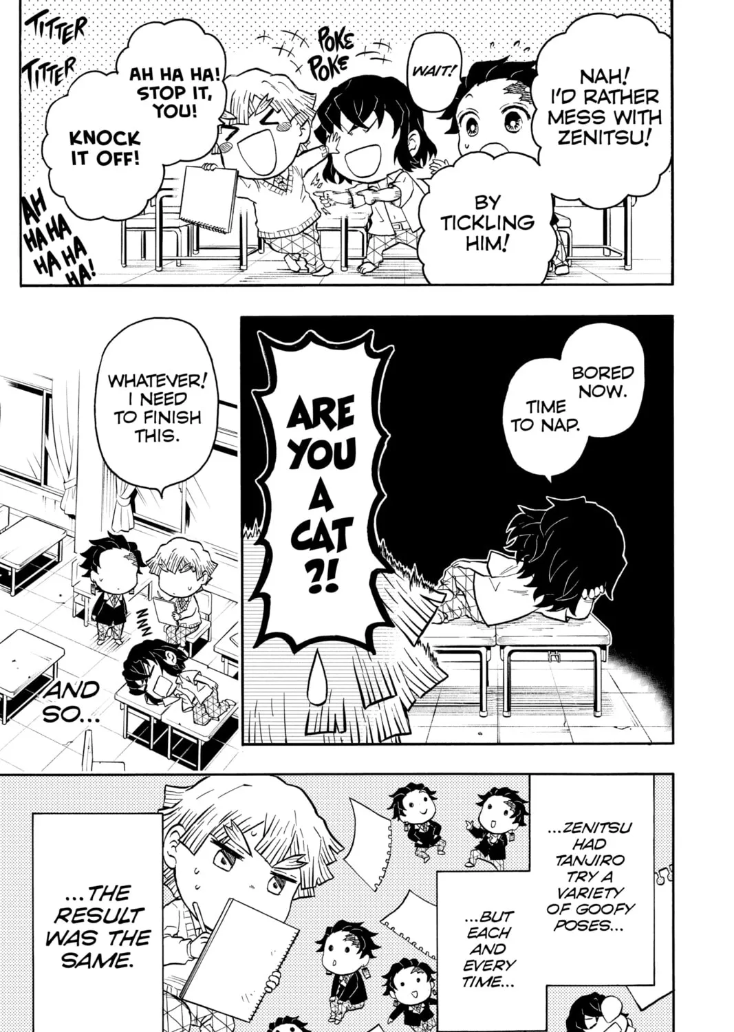 Read Demon Slayer: Kimetsu Academy chapter 3 image 24 on Lezhin