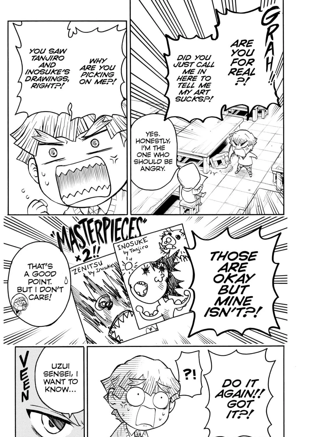 Read Demon Slayer: Kimetsu Academy chapter 3 image 4 on Lezhin