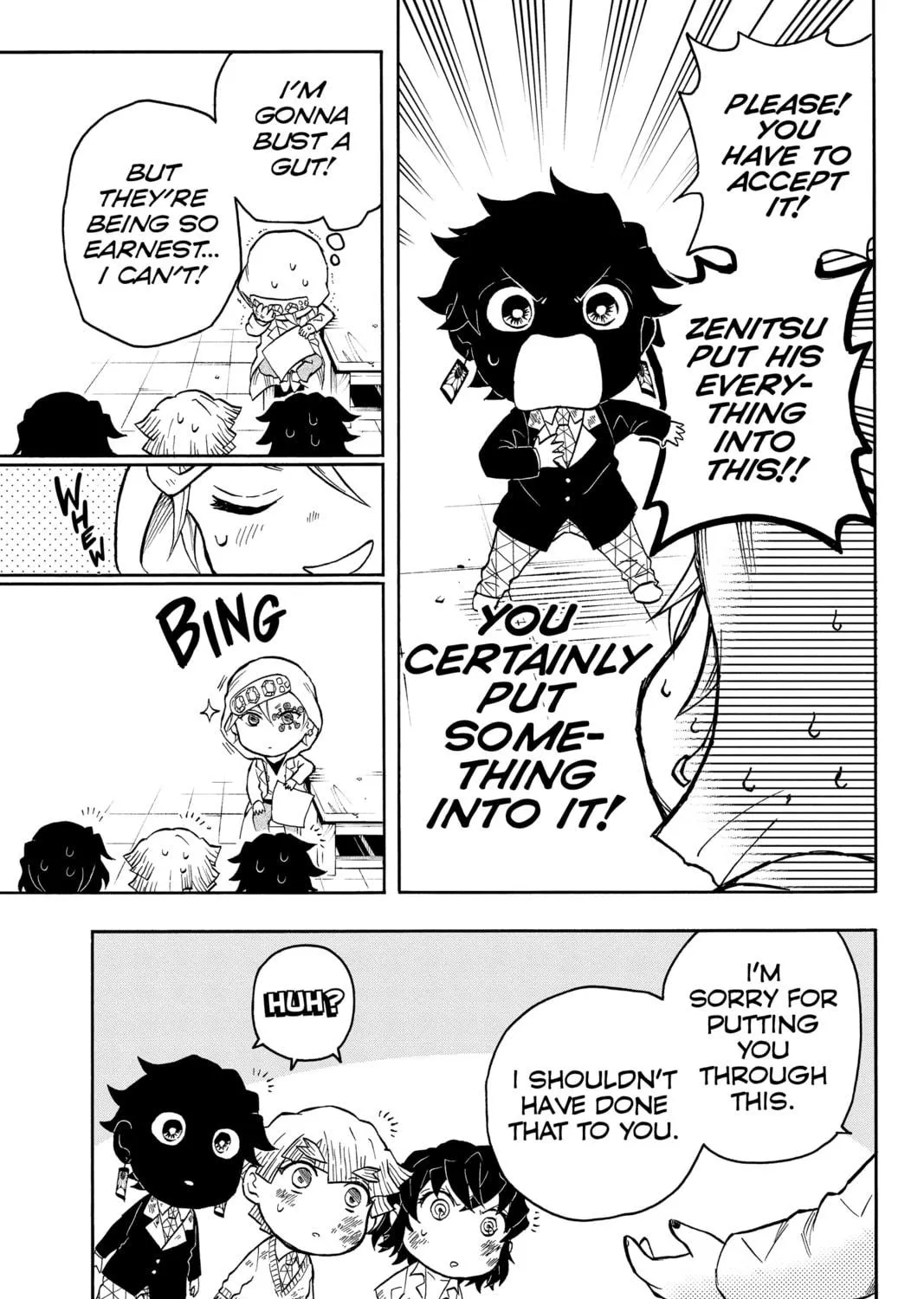 Read Demon Slayer: Kimetsu Academy chapter 3 image 52 on Lezhin