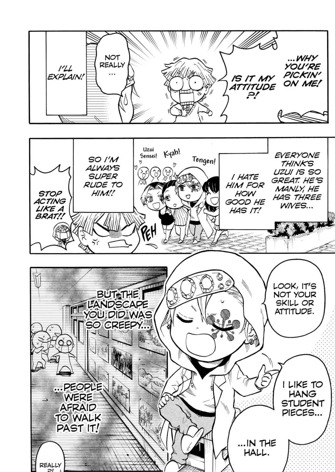 Read Demon Slayer: Kimetsu Academy chapter 3 image 6 on Lezhin
