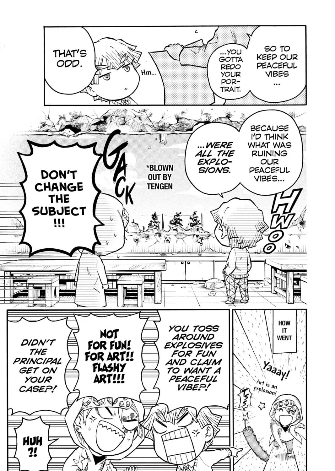 Read Demon Slayer: Kimetsu Academy chapter 3 image 8 on Lezhin