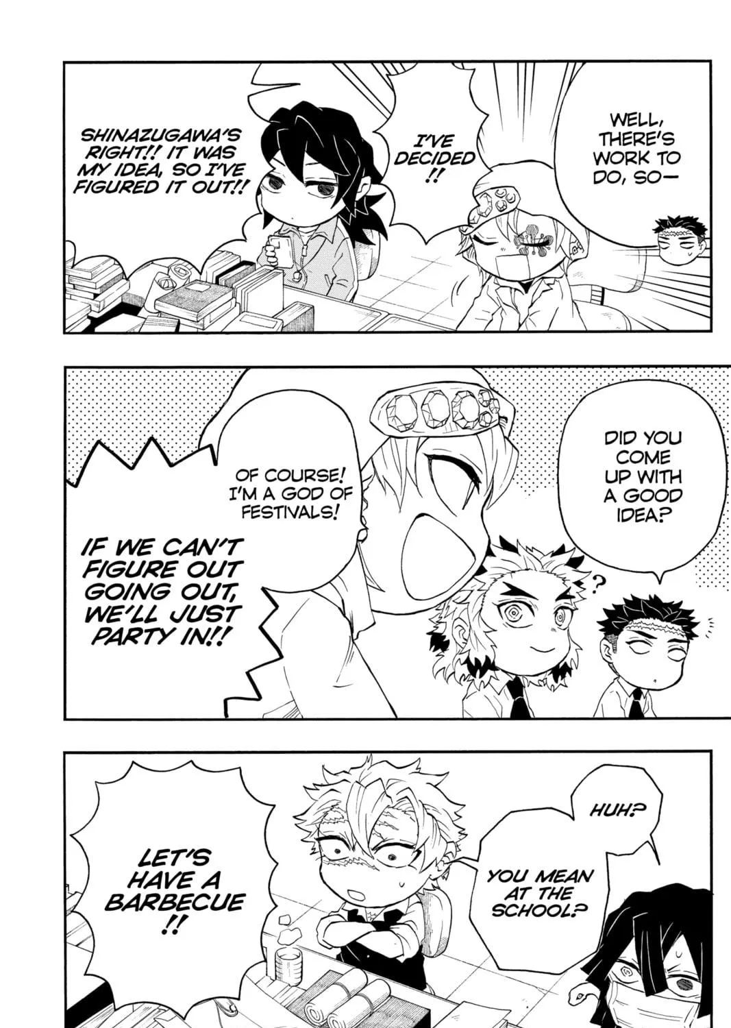 Read Demon Slayer: Kimetsu Academy chapter 30.5 image 10 on Lezhin