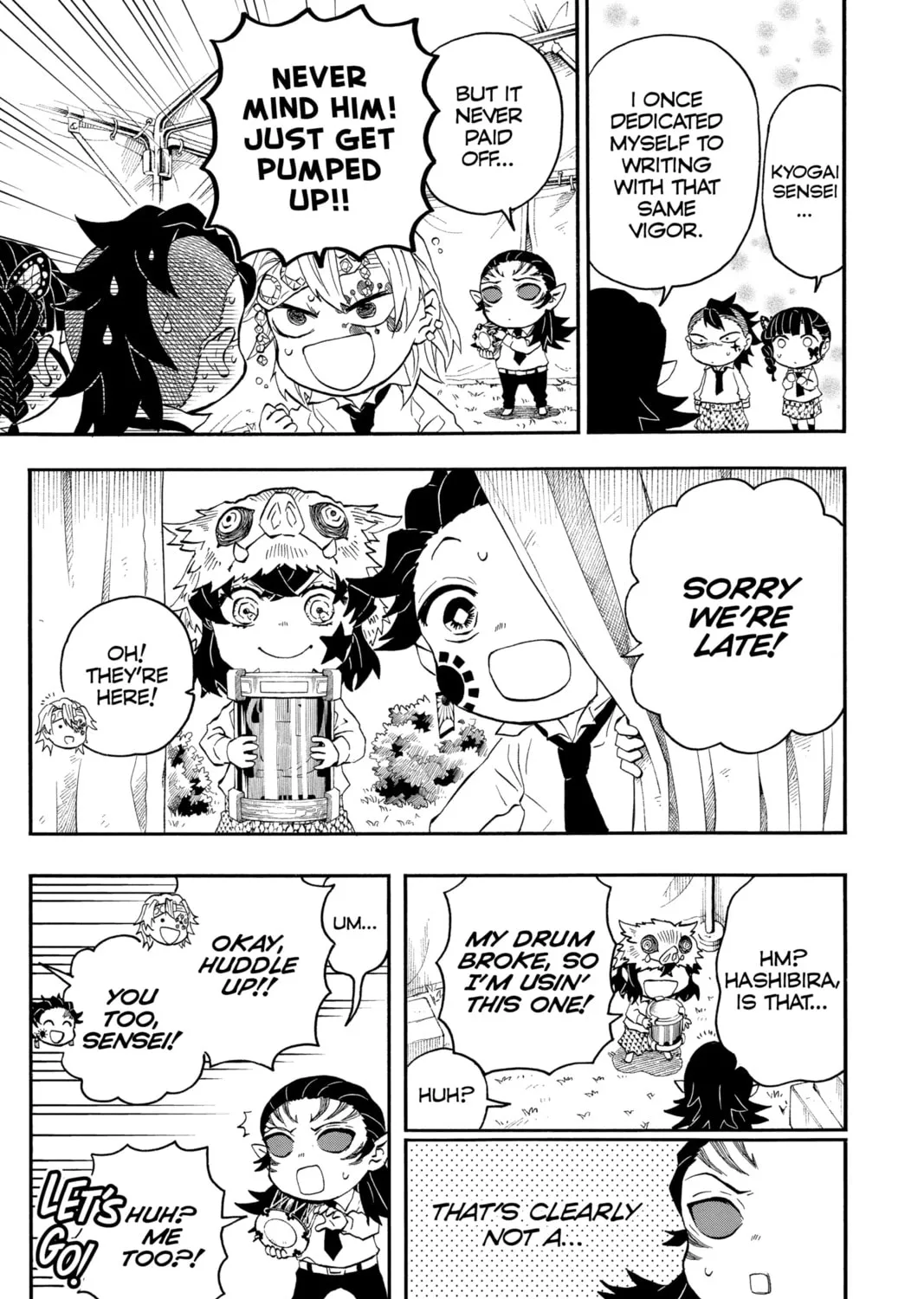 Read Demon Slayer: Kimetsu Academy chapter 30 image 12 on Lezhin