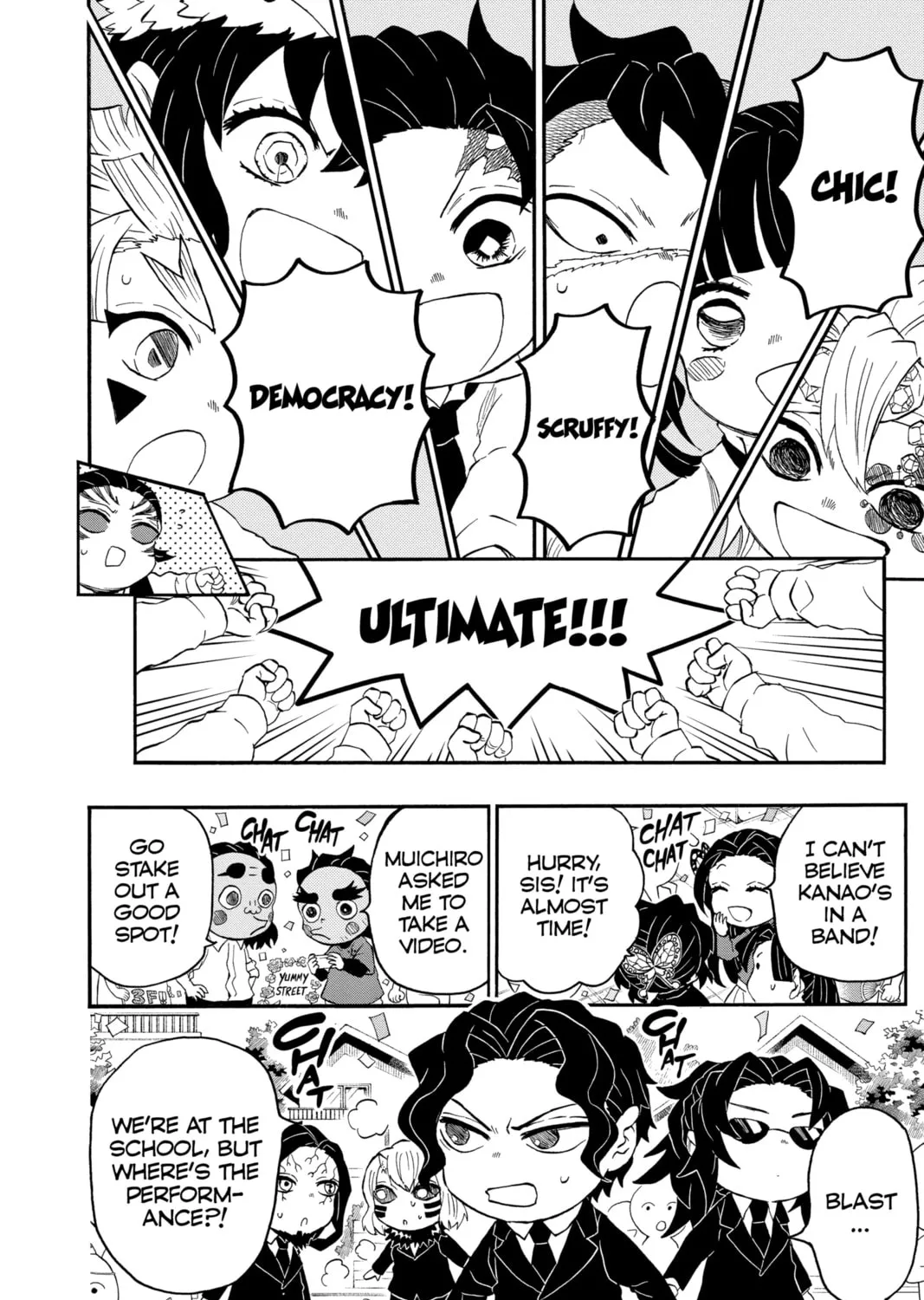 Read Demon Slayer: Kimetsu Academy chapter 30 image 14 on Lezhin