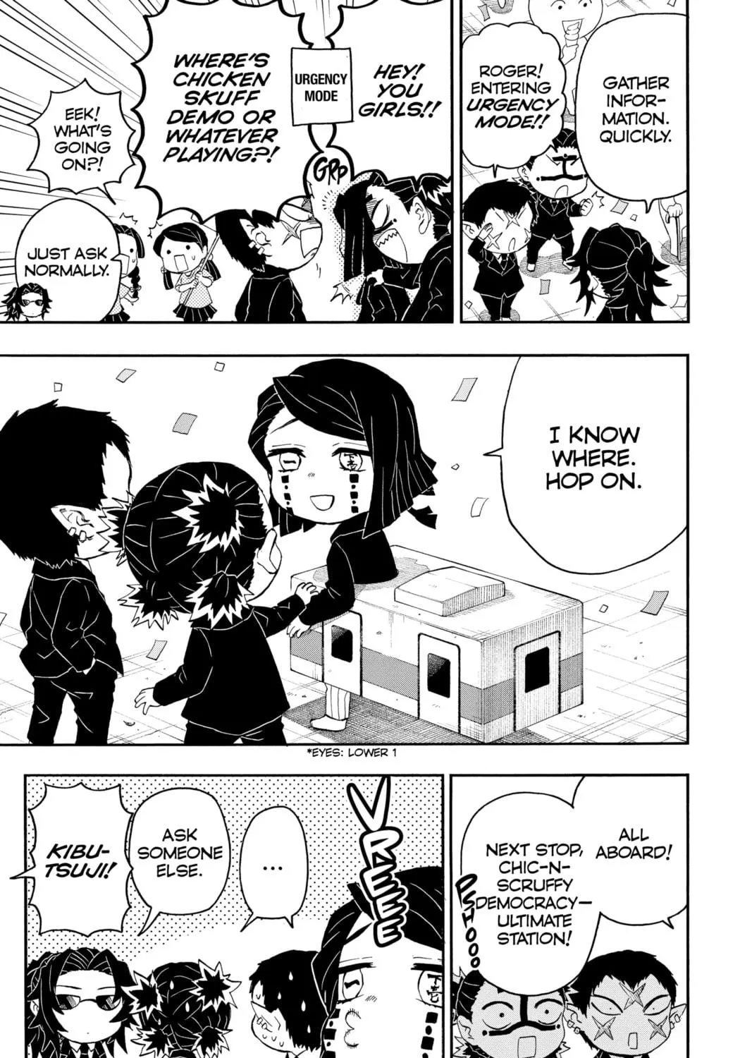 Read Demon Slayer: Kimetsu Academy chapter 30 image 16 on Lezhin