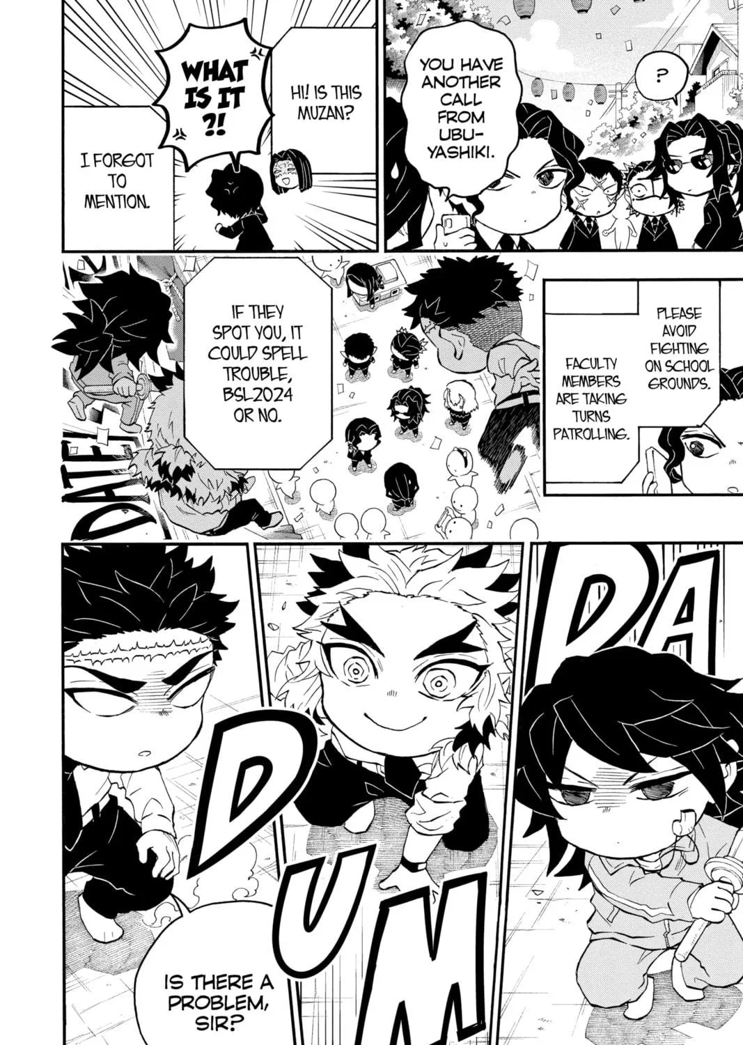 Read Demon Slayer: Kimetsu Academy chapter 30 image 18 on Lezhin