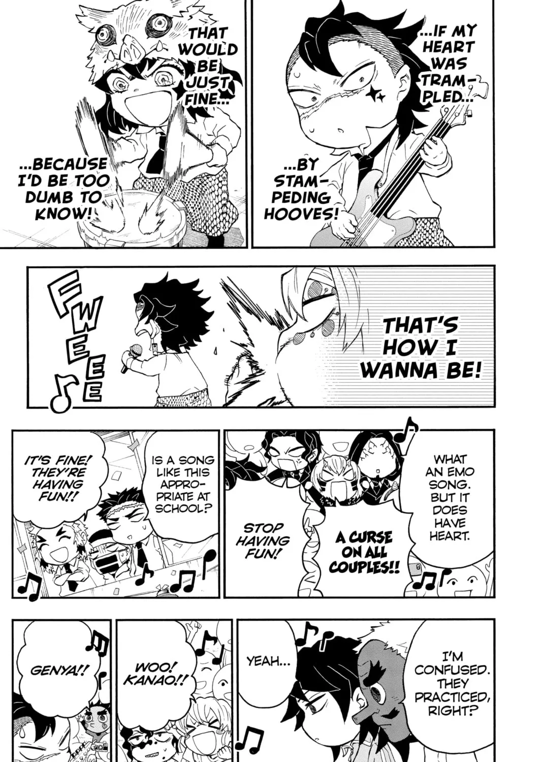 Read Demon Slayer: Kimetsu Academy chapter 30 image 32 on Lezhin