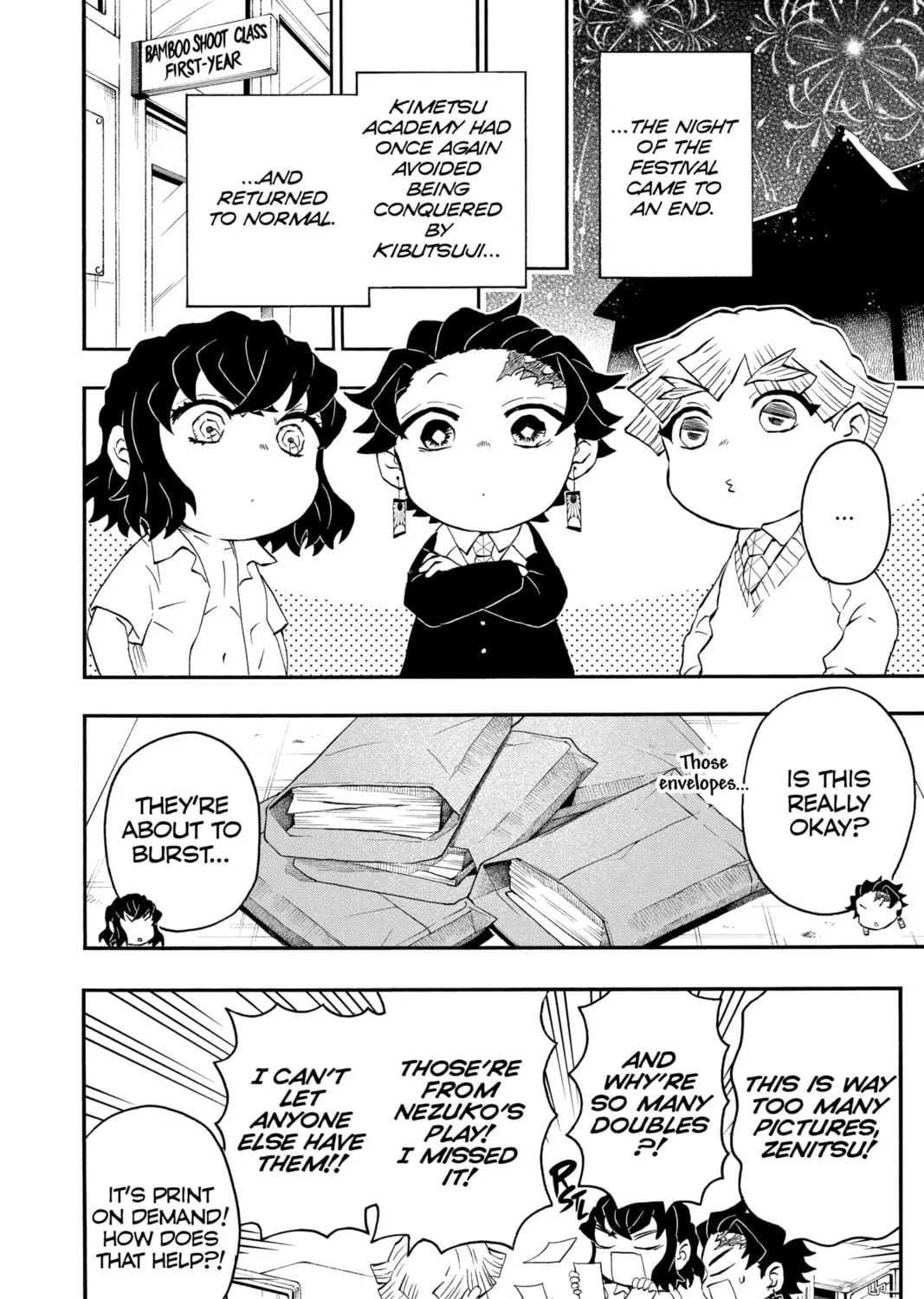 Read Demon Slayer: Kimetsu Academy chapter 30 image 56 on Lezhin