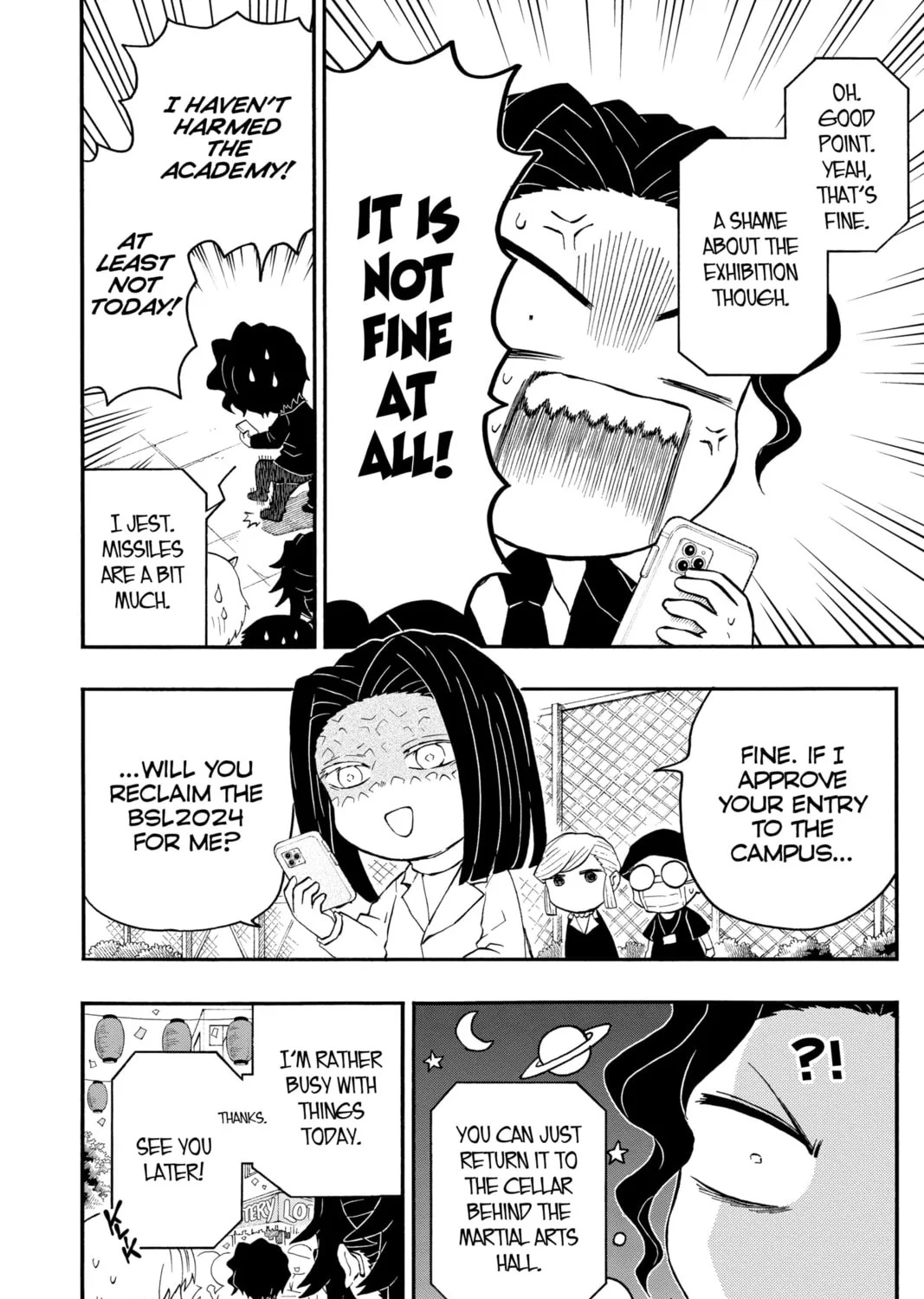 Read Demon Slayer: Kimetsu Academy chapter 30 image 6 on Lezhin