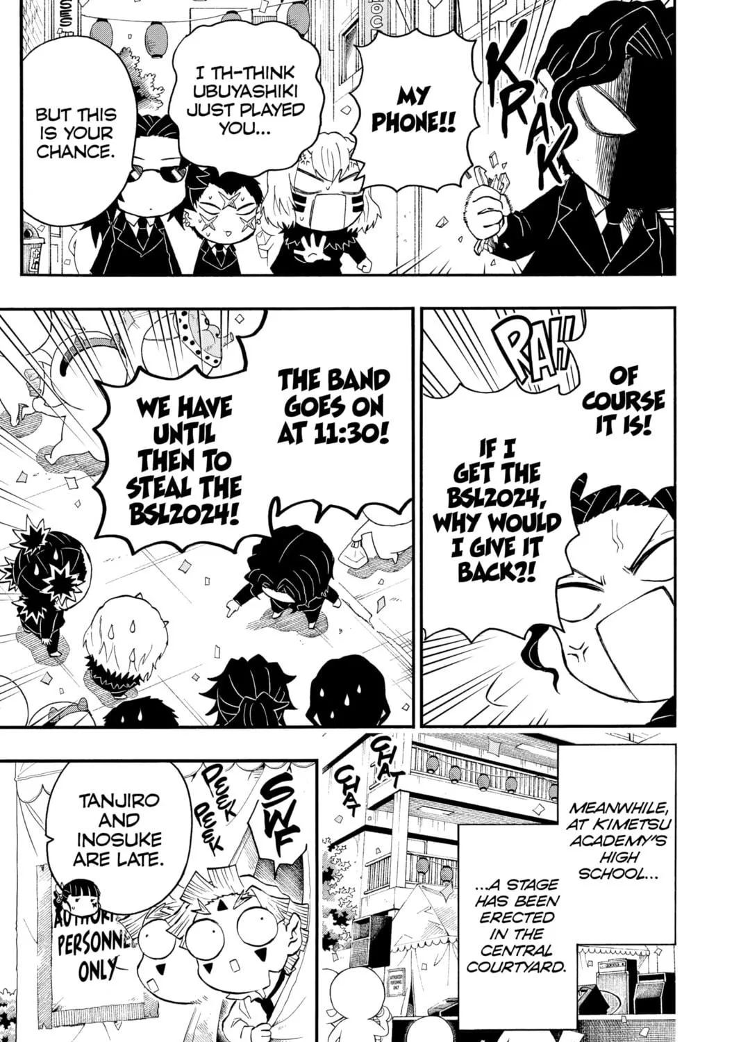 Read Demon Slayer: Kimetsu Academy chapter 30 image 8 on Lezhin