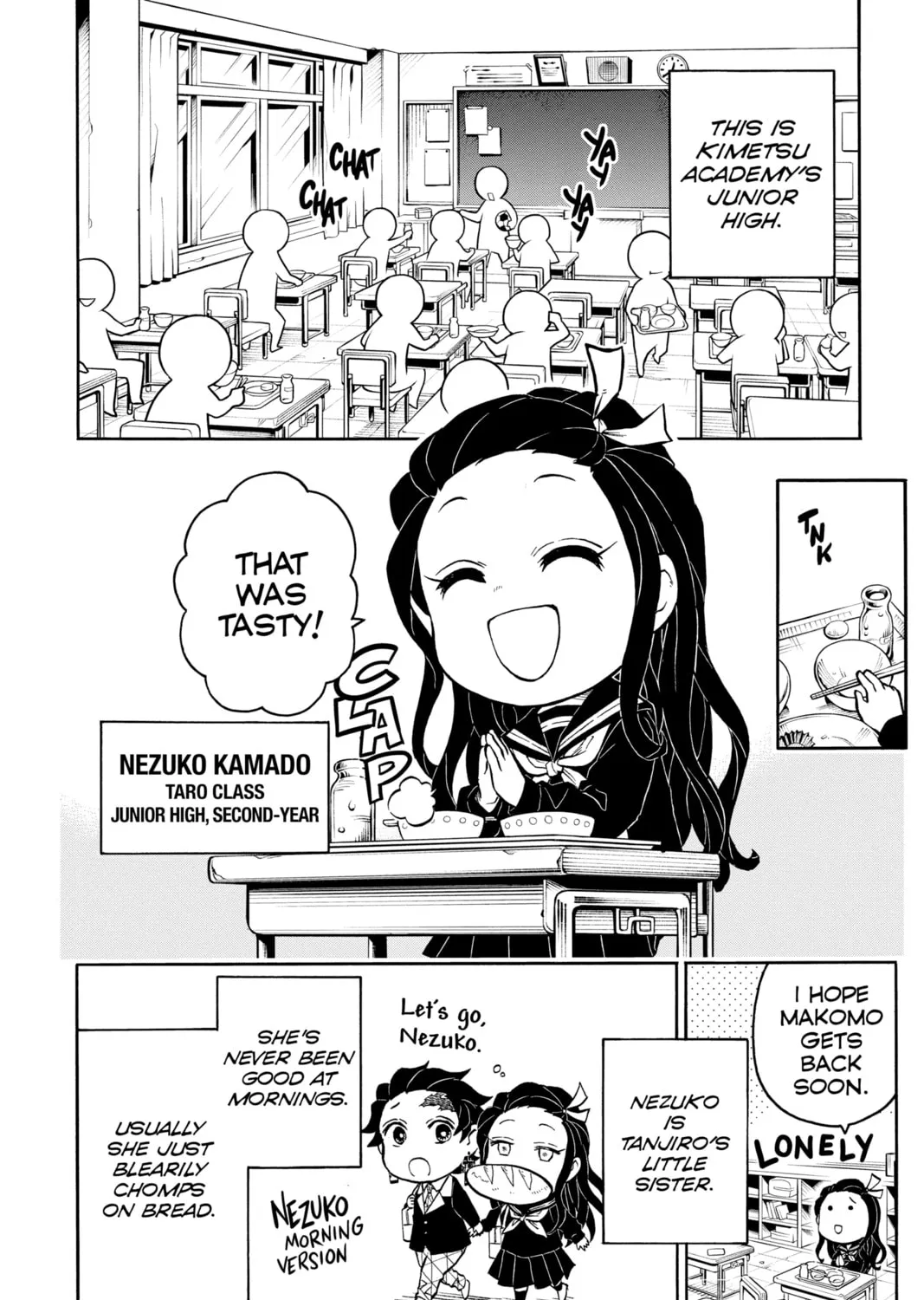 Read Demon Slayer: Kimetsu Academy chapter 4 image 2 on Lezhin