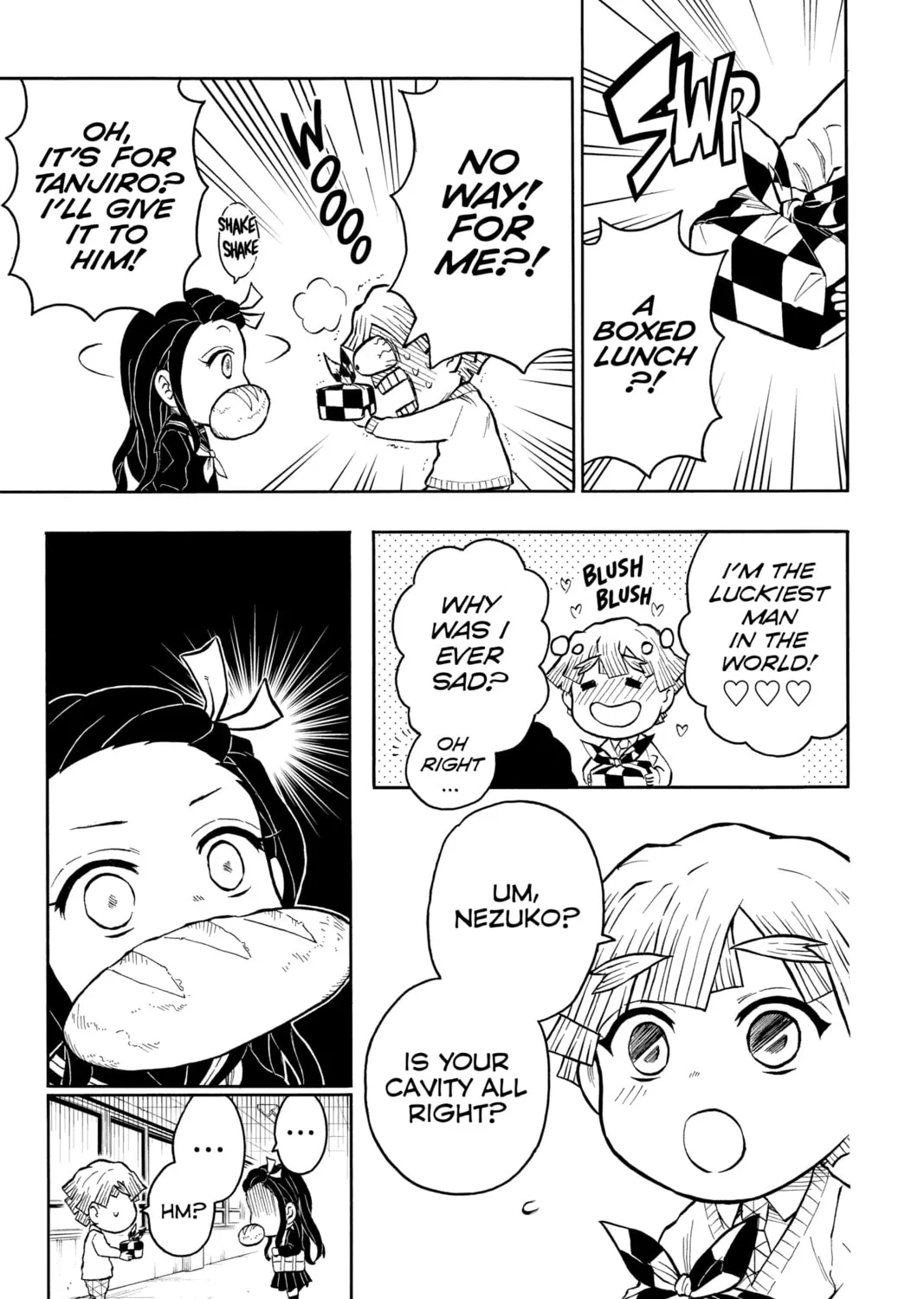 Read Demon Slayer: Kimetsu Academy chapter 4 image 32 on Lezhin