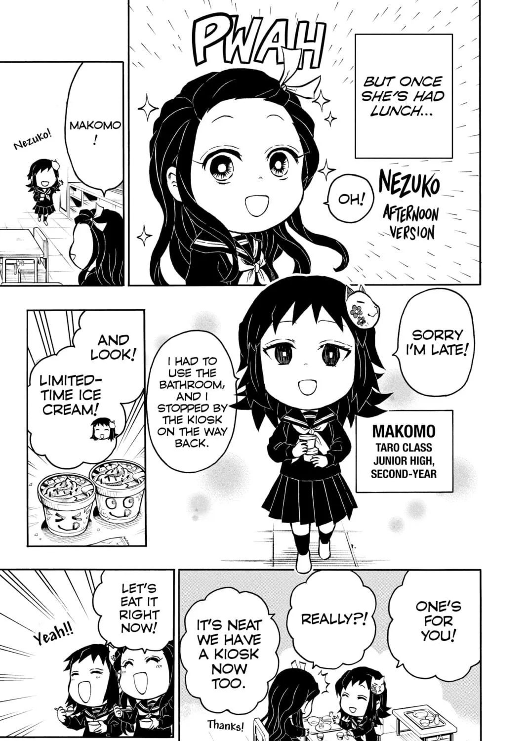 Read Demon Slayer: Kimetsu Academy chapter 4 image 4 on Lezhin
