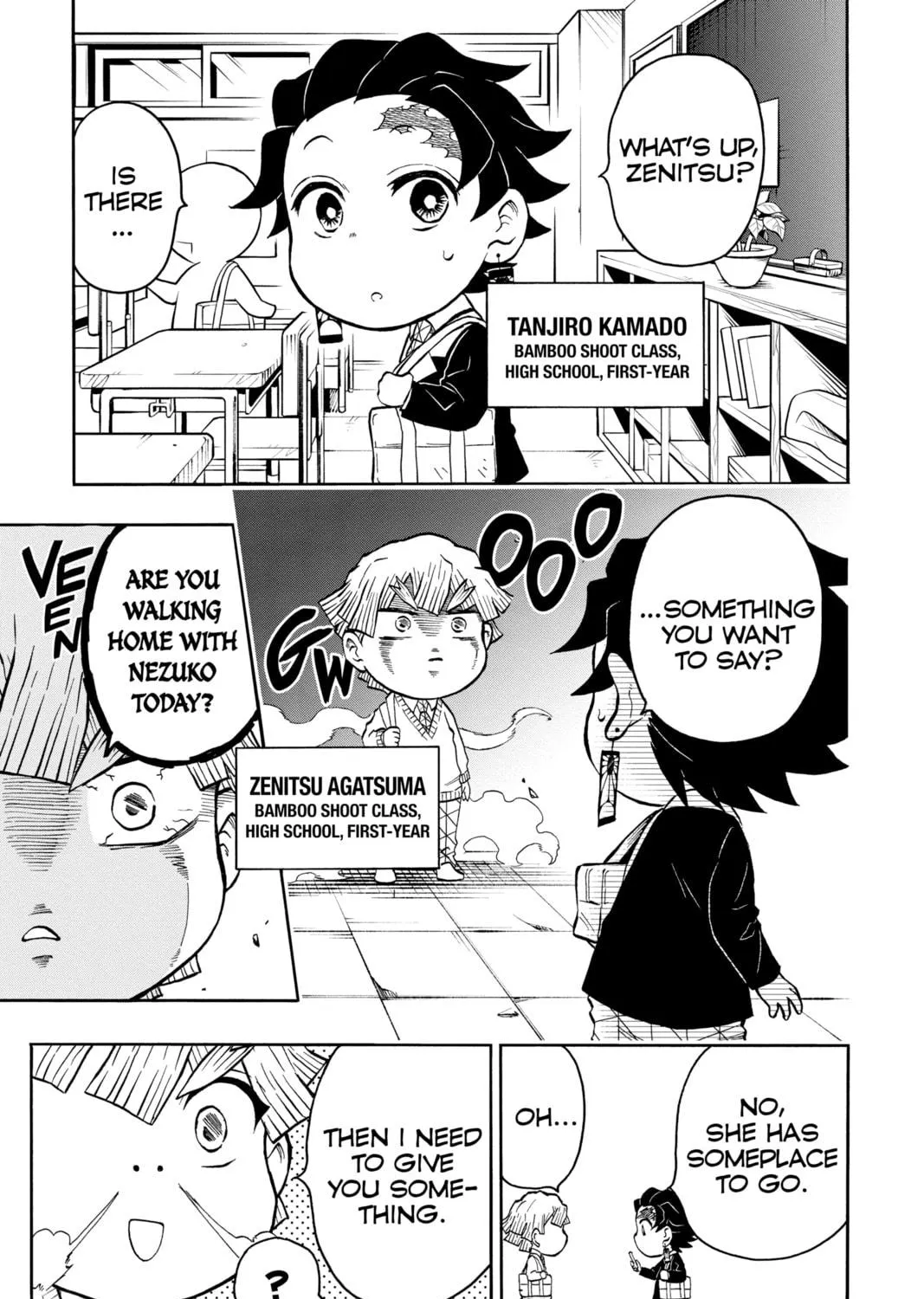 Read Demon Slayer: Kimetsu Academy chapter 4 image 8 on Lezhin