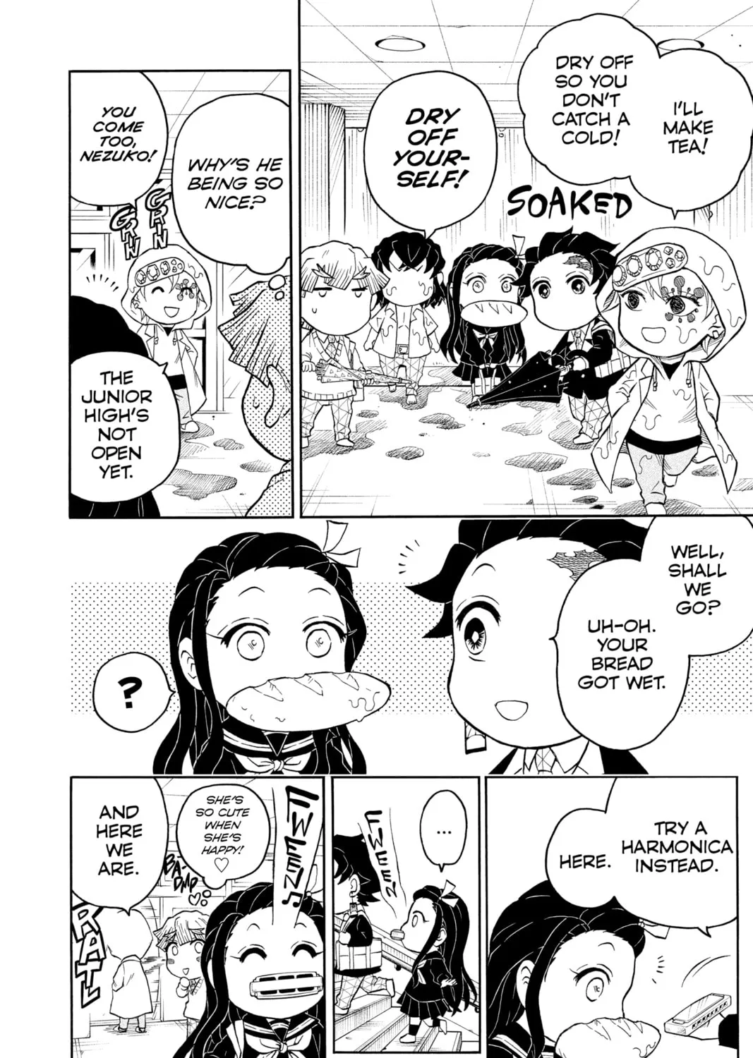 Read Demon Slayer: Kimetsu Academy chapter 5.5 image 12 on Lezhin