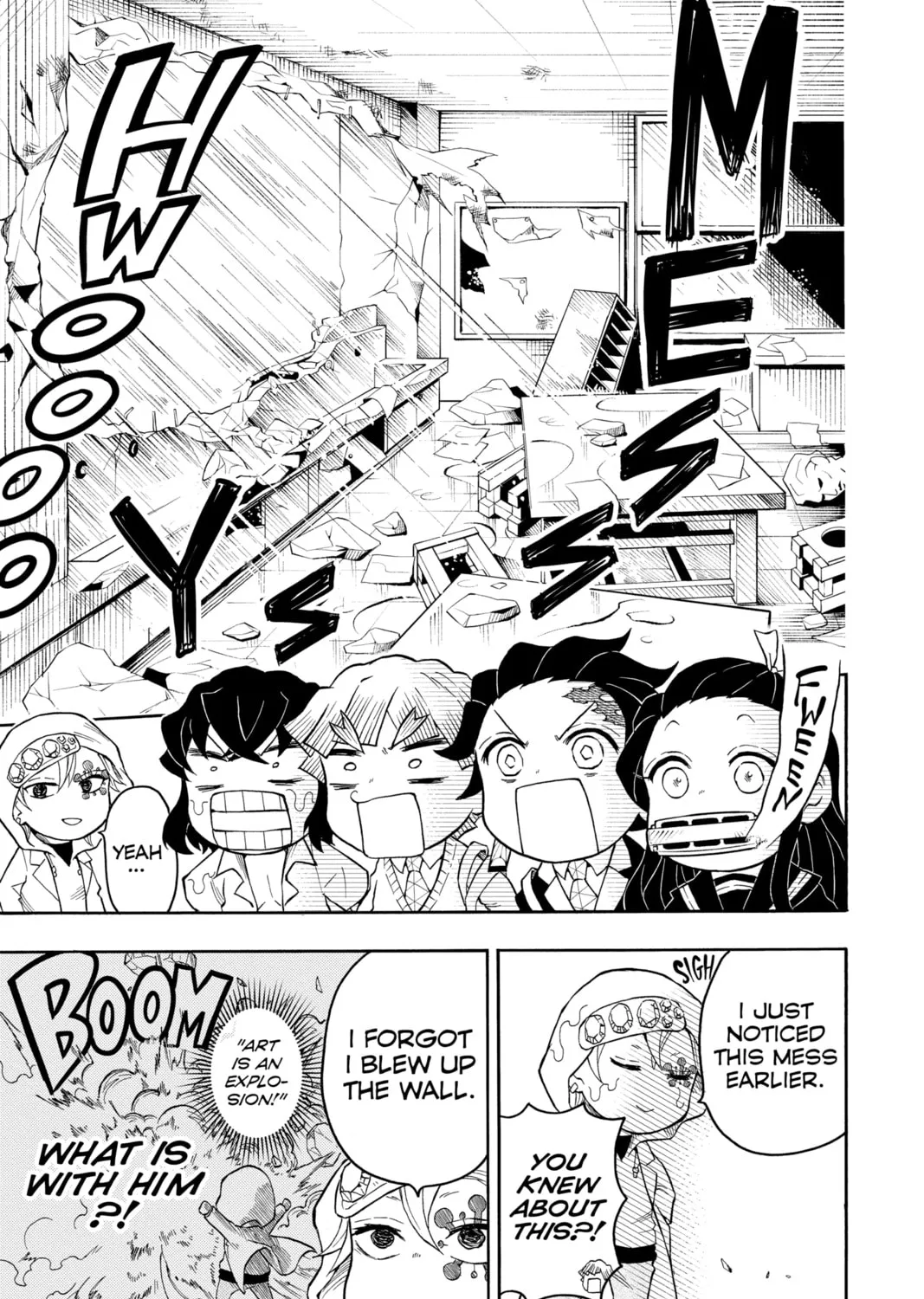 Read Demon Slayer: Kimetsu Academy chapter 5.5 image 14 on Lezhin