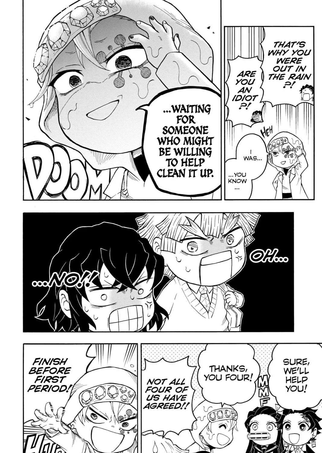 Read Demon Slayer: Kimetsu Academy chapter 5.5 image 16 on Lezhin